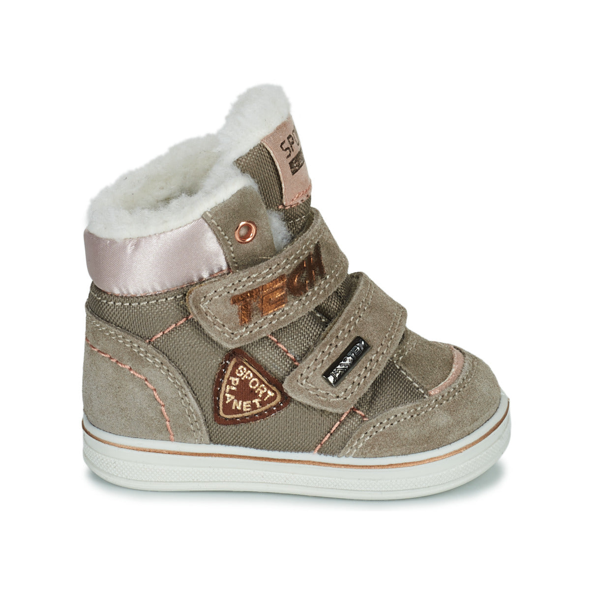 Stivaletti bambini ragazza Citrouille et Compagnie  PALADIN  Beige 