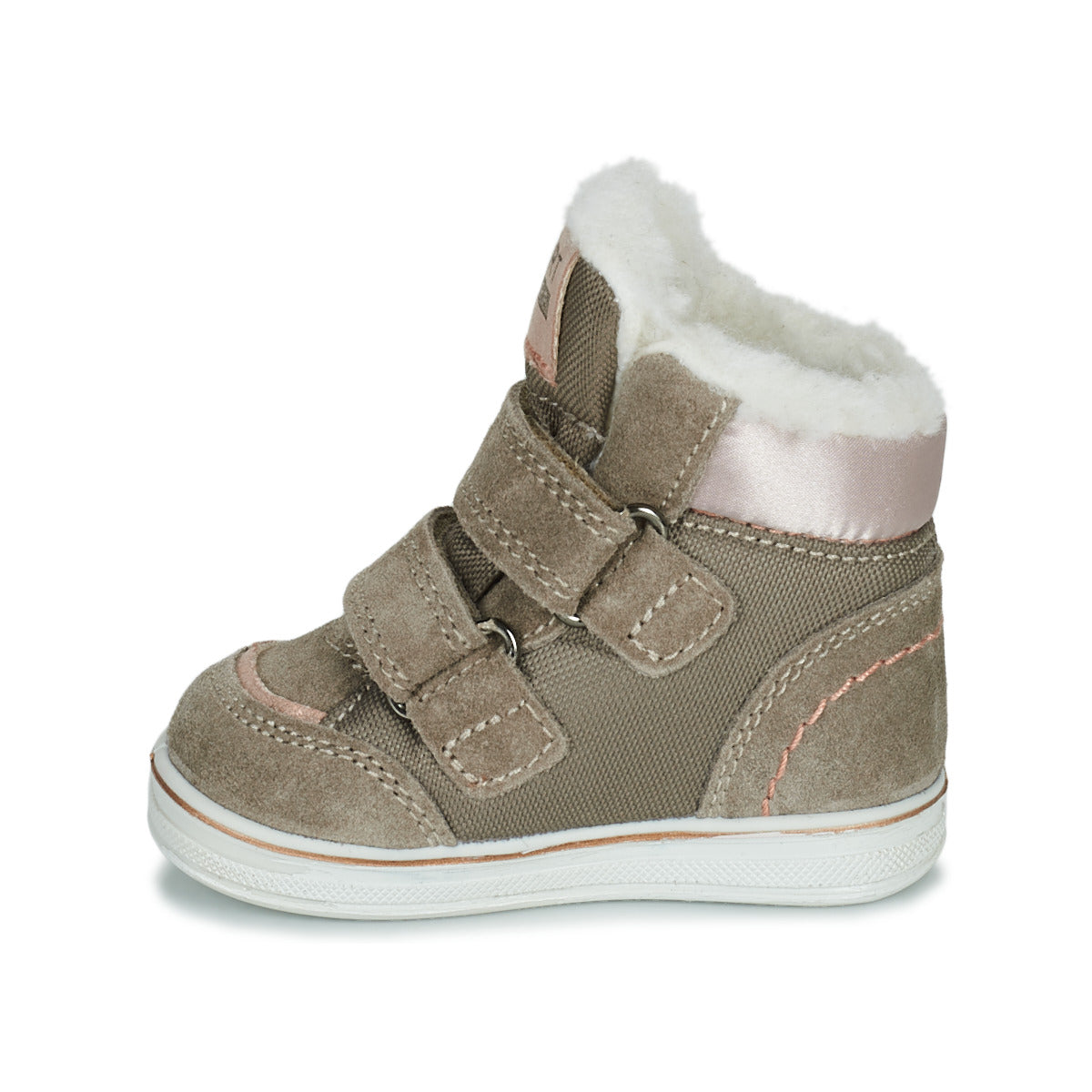 Stivaletti bambini ragazza Citrouille et Compagnie  PALADIN  Beige 