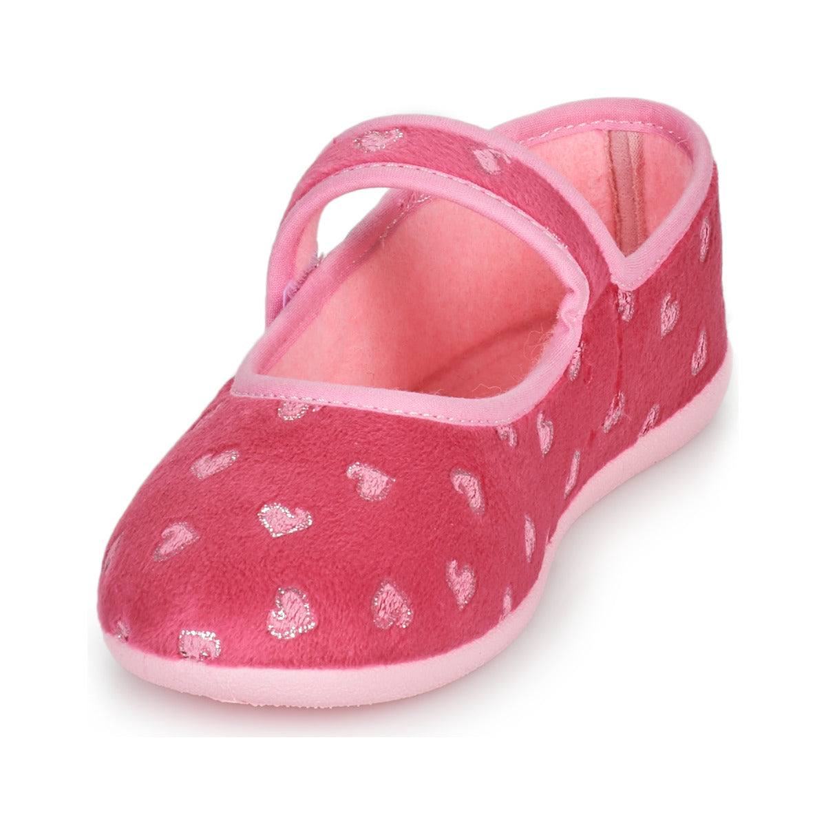 Pantofole bambini ragazza Citrouille et Compagnie  PIWOINE  Rosa 