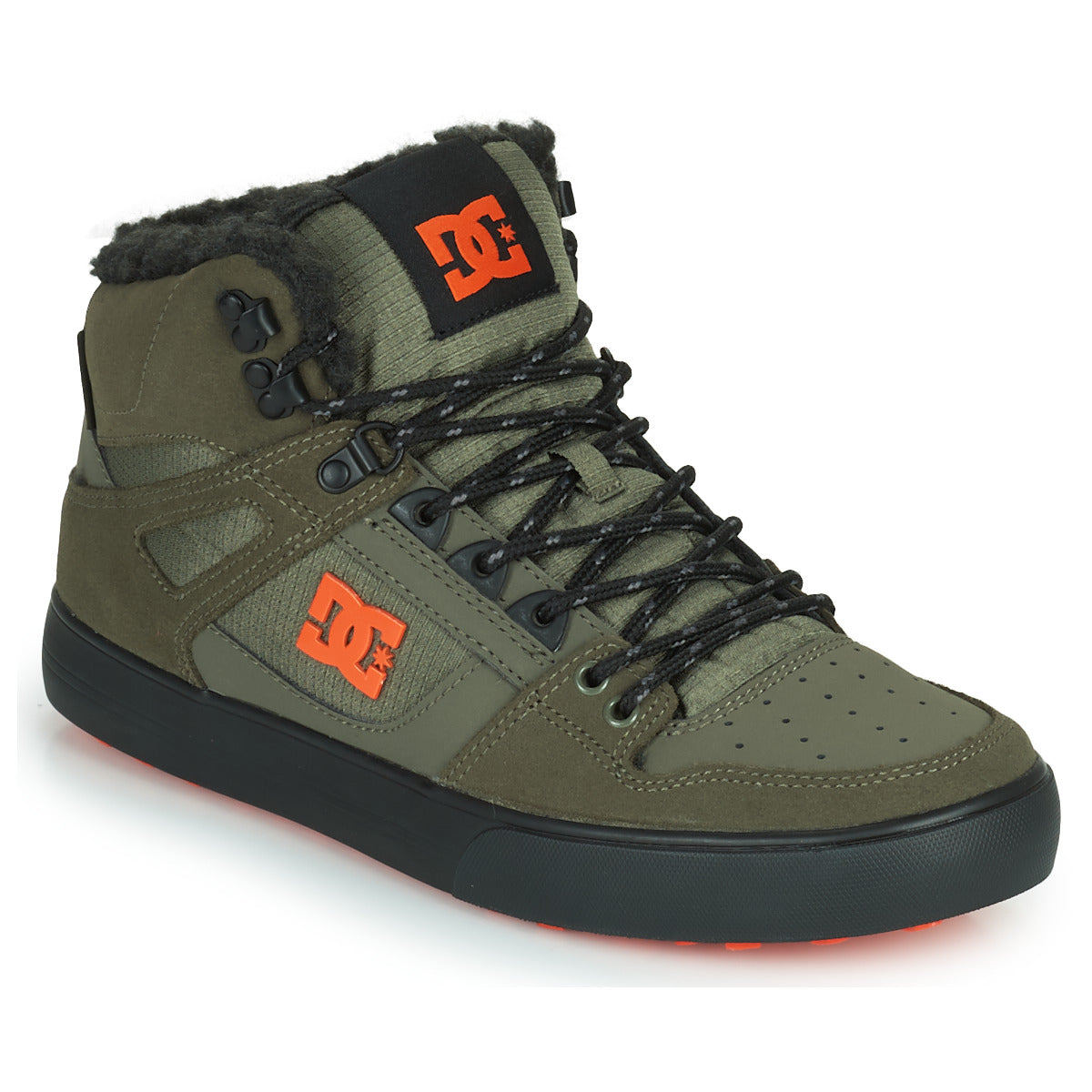 Sneakers alte uomini DC Shoes  PURE HIGH-TOP WC WNT  Kaki 