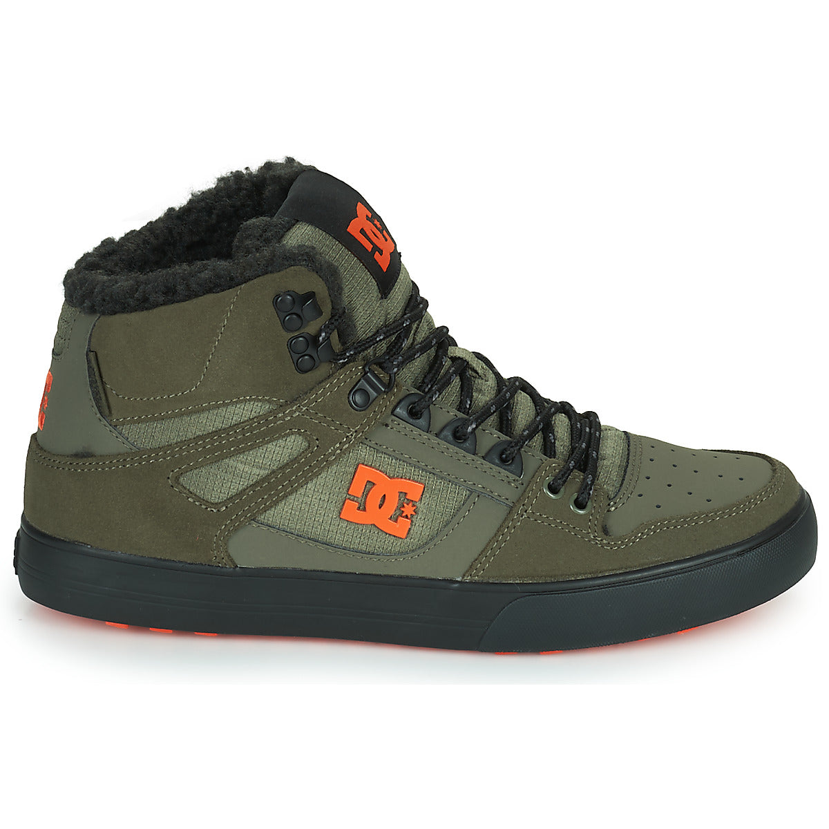 Sneakers alte uomini DC Shoes  PURE HIGH-TOP WC WNT  Kaki 