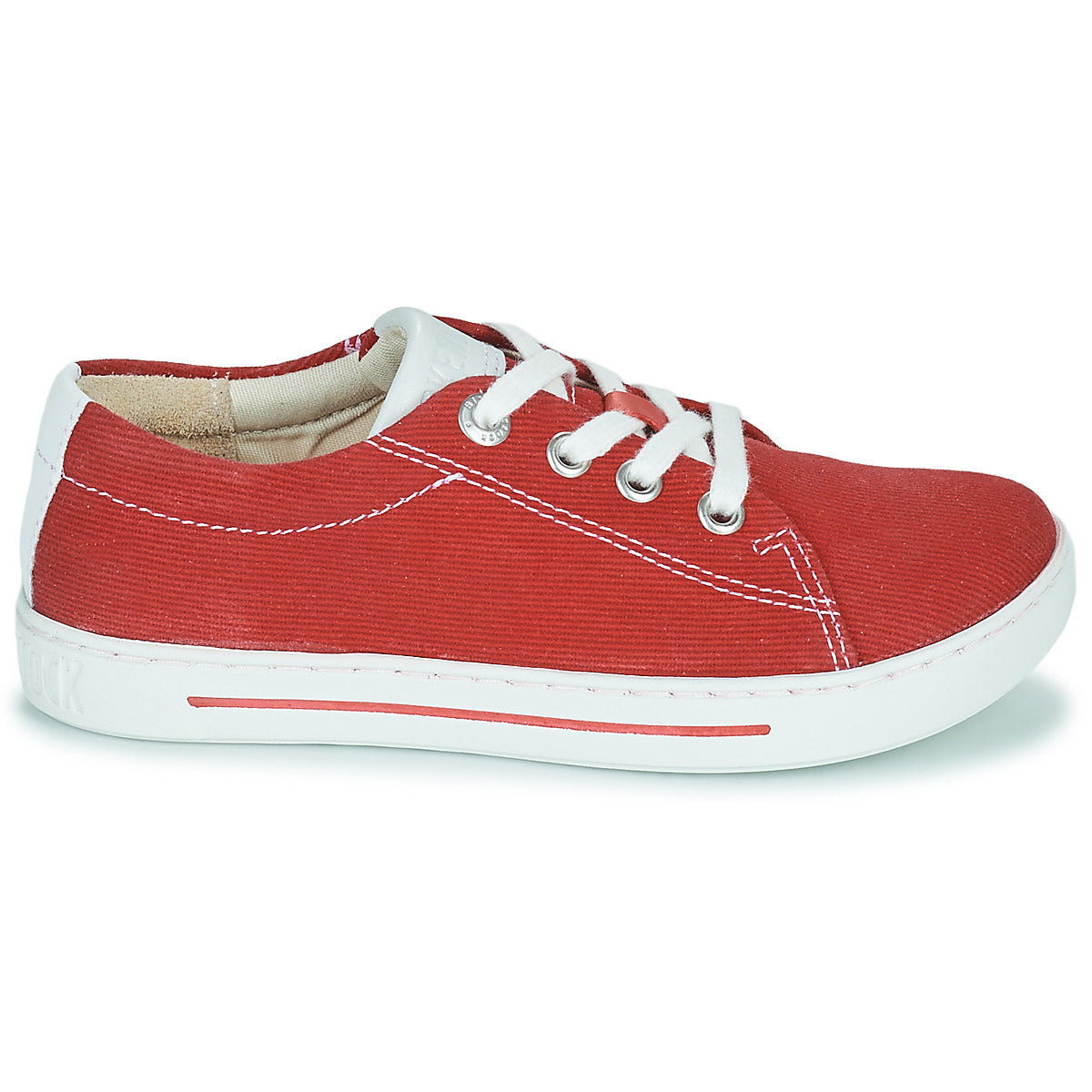 Scarpe bambini ragazzo Birkenstock  ARRAN KIDS  Rosso 