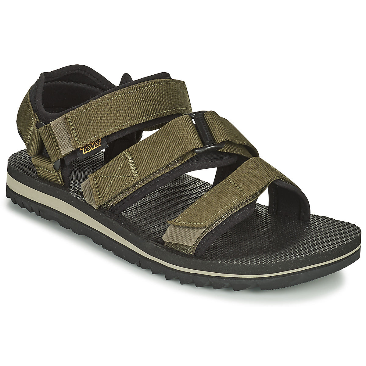 Sandali uomini Teva  M Cross Strap Trail DARK OLIVE  Kaki 