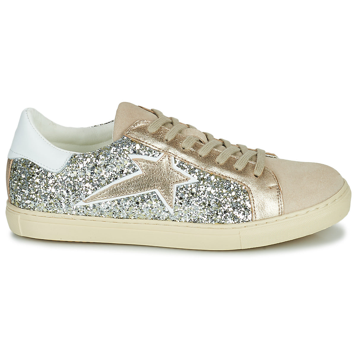 Sneakers basse donne Betty London  PAPIDOL  Grigio 