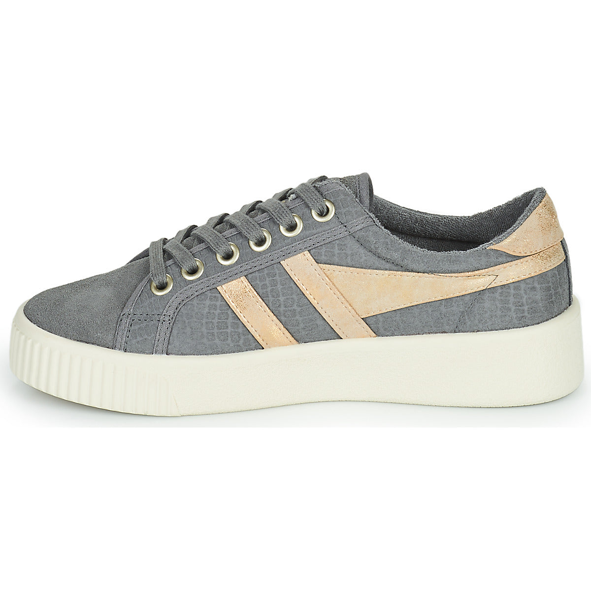 Sneakers basse donne Gola  BASELINE MARK COX MIRROR  Grigio 