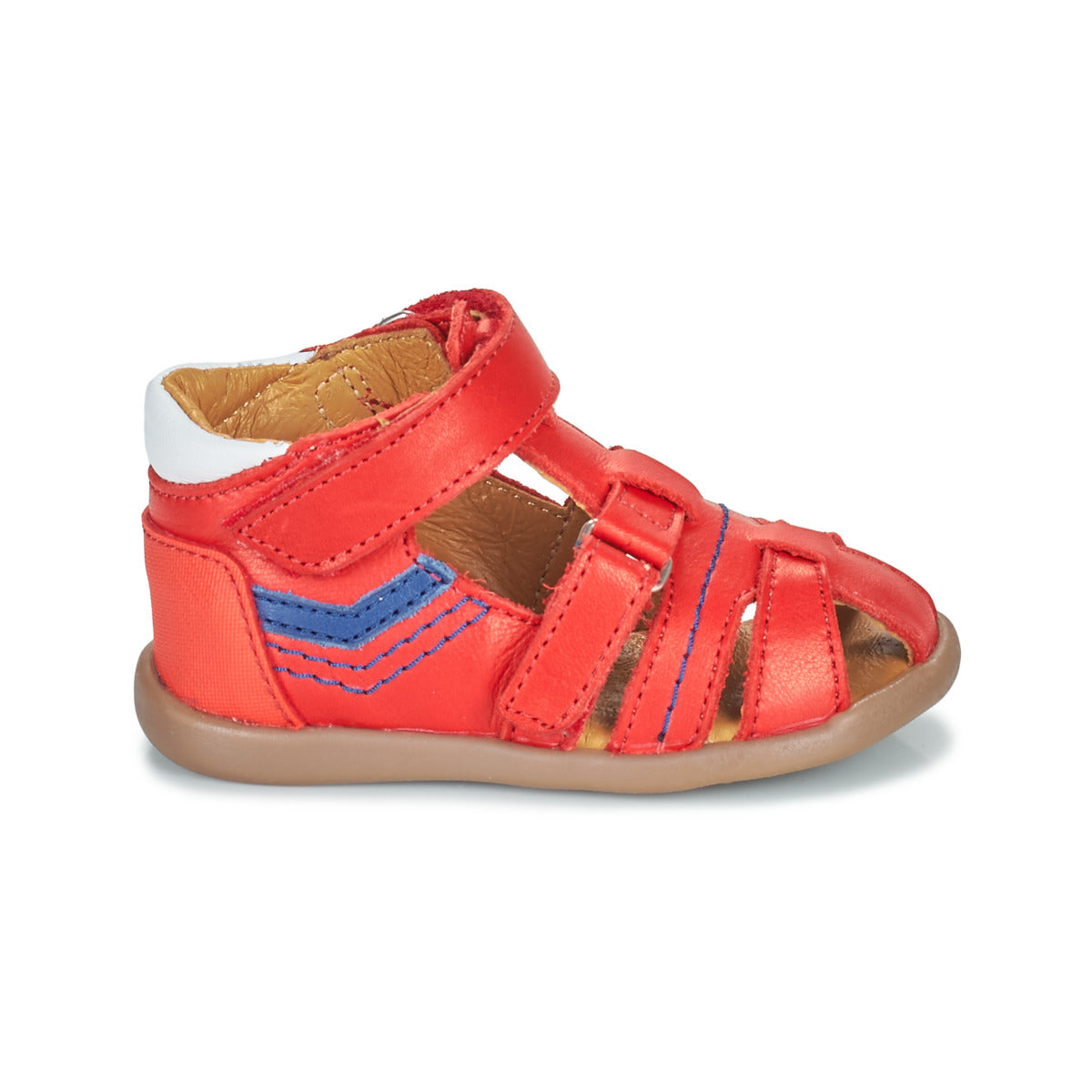 Sandali bambini ragazzo GBB  DOULOU  Rosso 