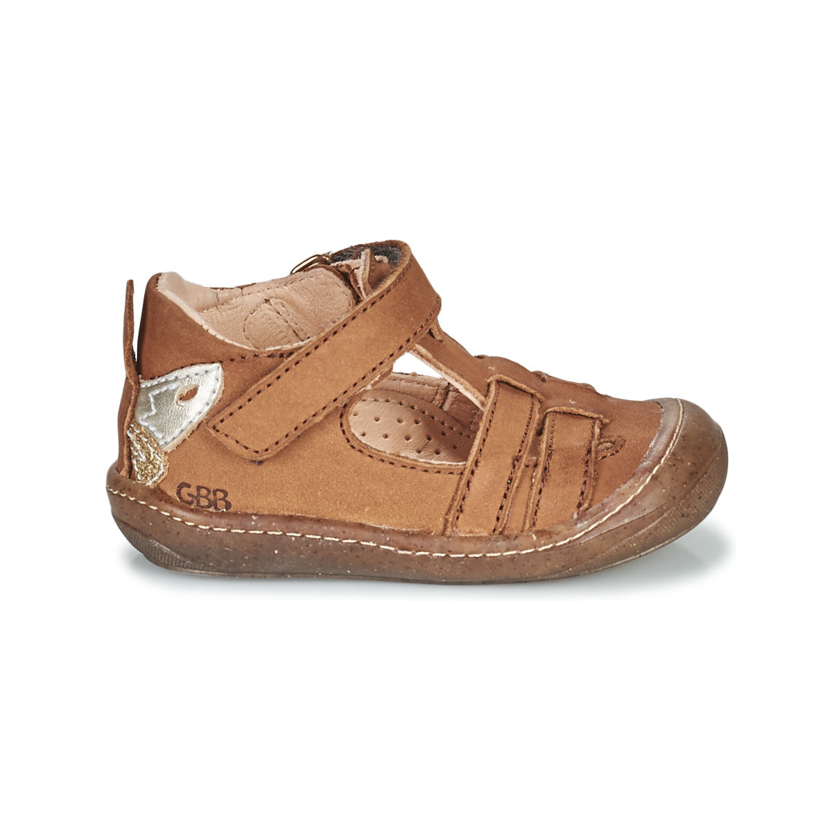 Scarpe bambini ragazza GBB  AMALINO  Marrone 