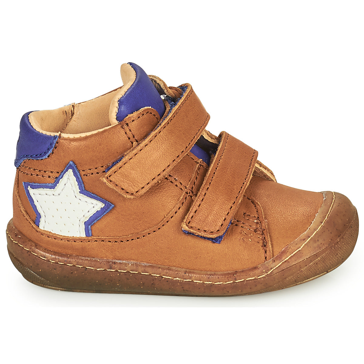 Scarpe bambini ragazzo GBB  LANOU  Marrone 