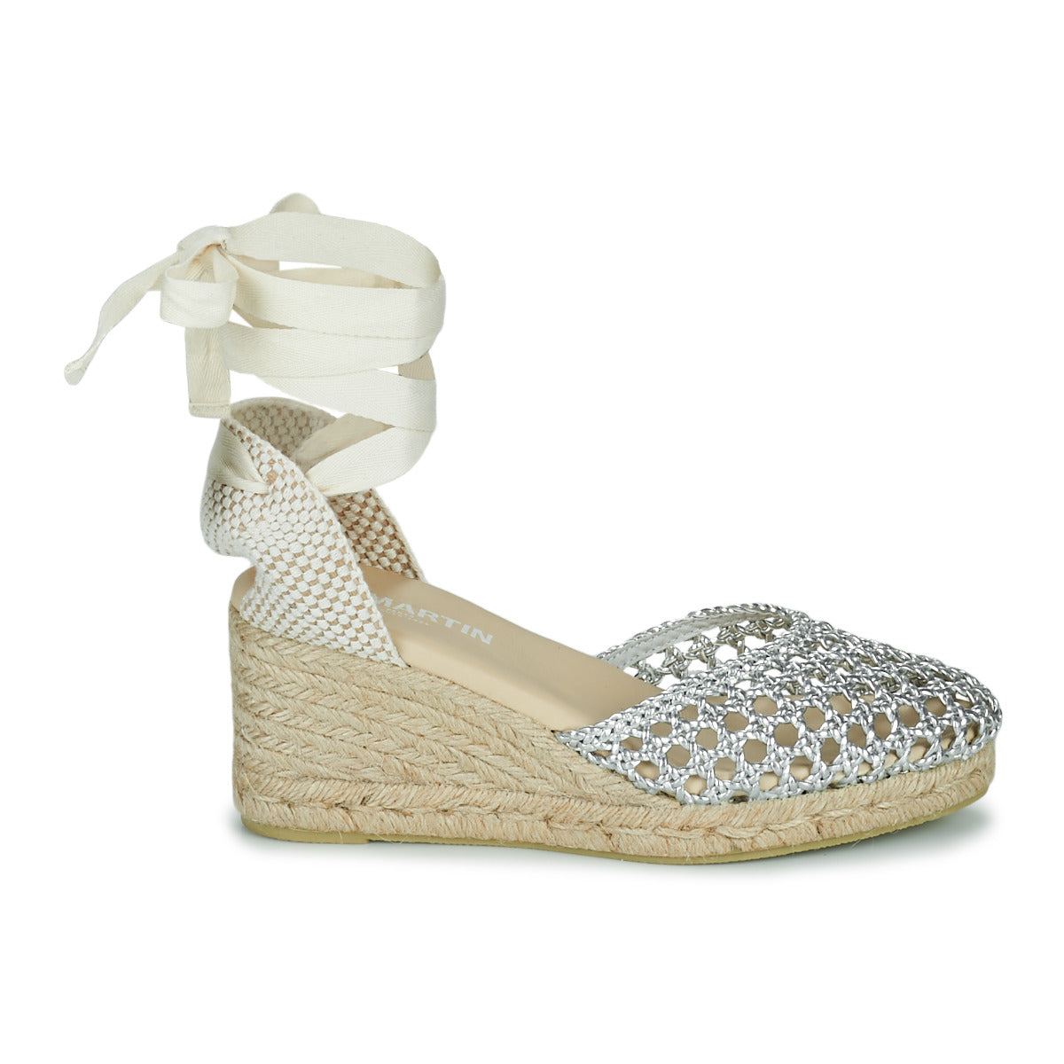 Scarpe Espadrillas donne JB Martin  VISALIA  Argento 