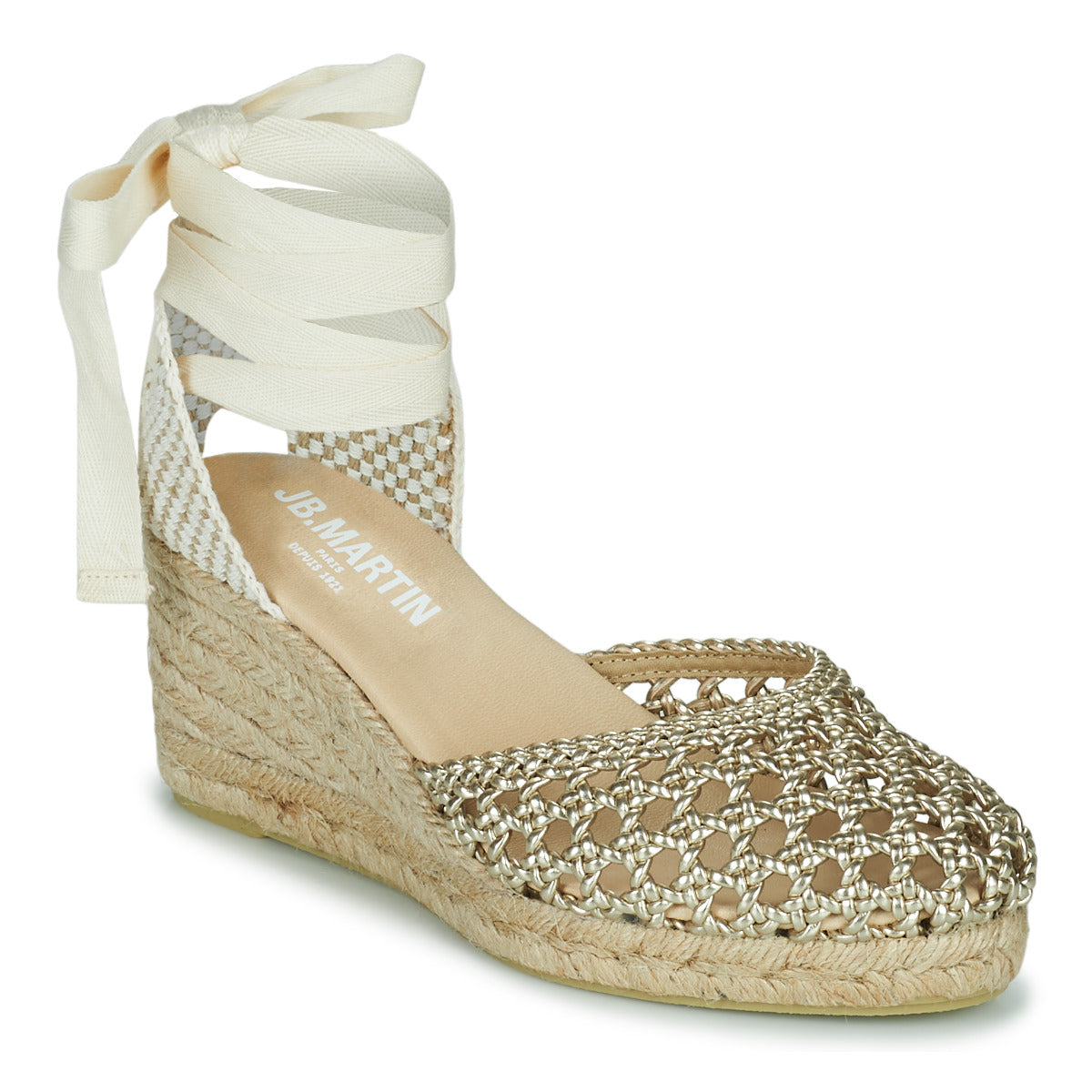 Scarpe Espadrillas donne JB Martin  VISALIA  Oro 