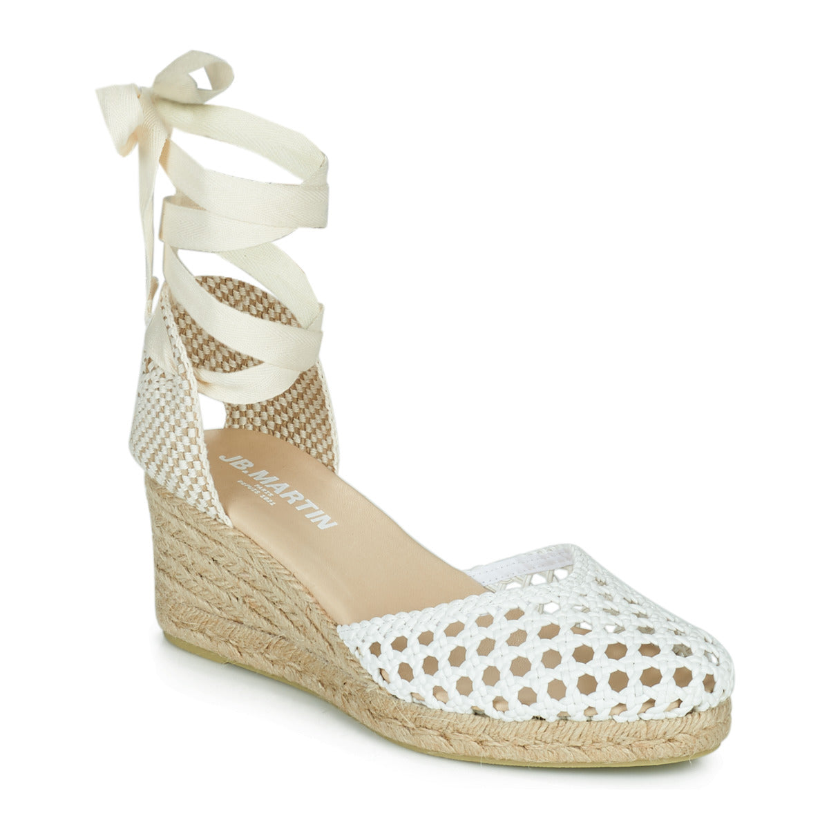 Scarpe Espadrillas donne JB Martin  VISALIA  Bianco 