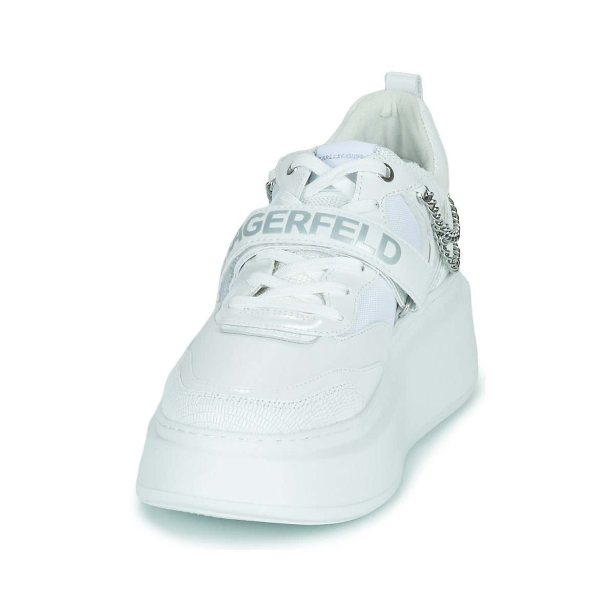 Sneakers basse donne Karl Lagerfeld  ANAKAPRI Strap Lo Lace  Bianco 