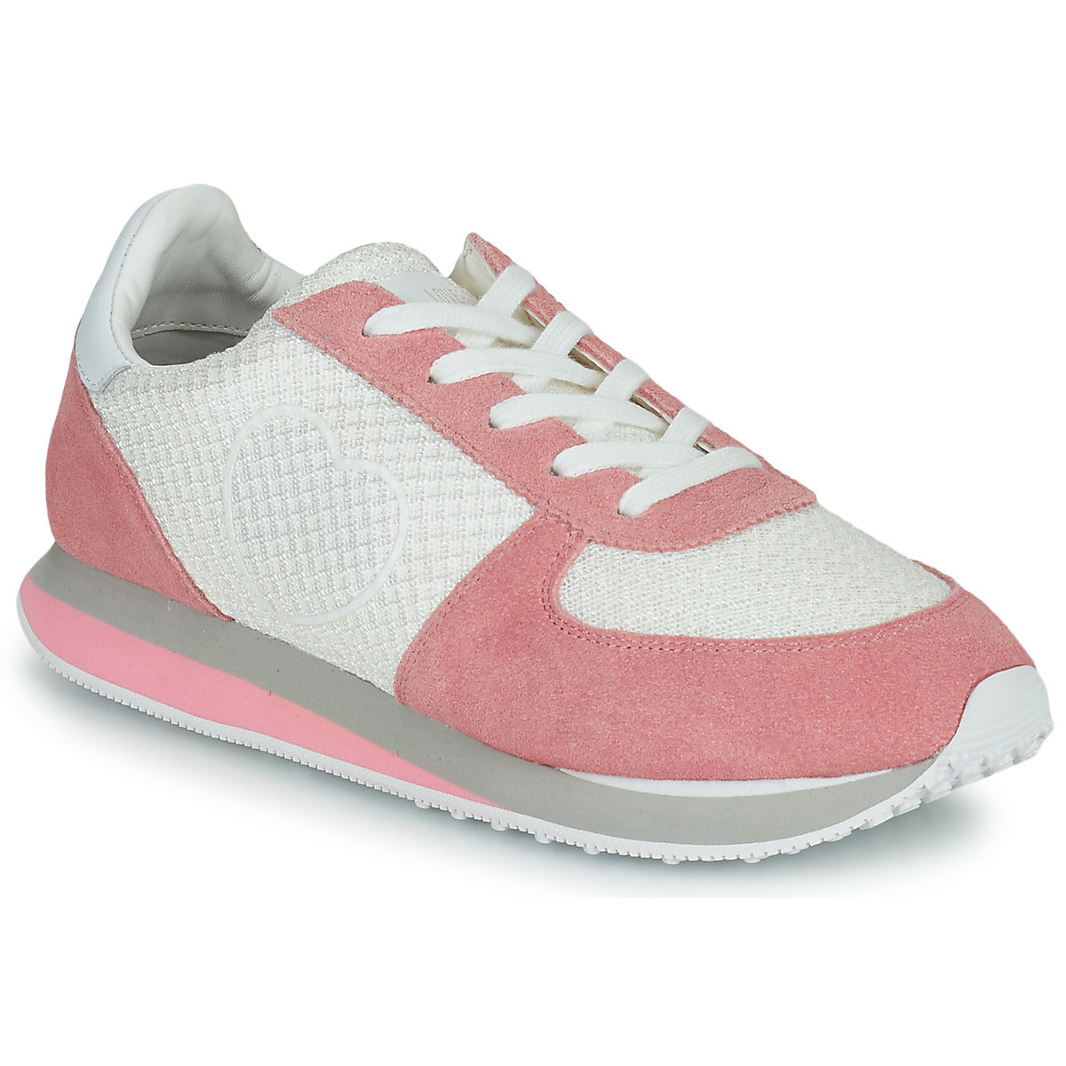 Sneakers basse donne Love Moschino  JA15522G0E  Rosa 