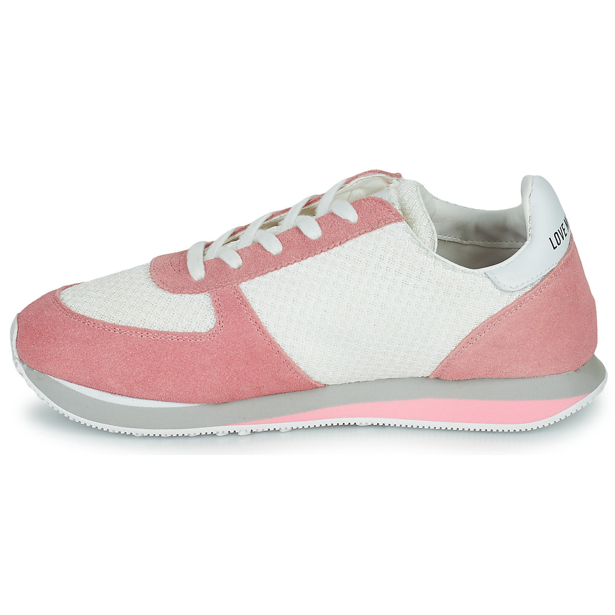 Sneakers basse donne Love Moschino  JA15522G0E  Rosa 