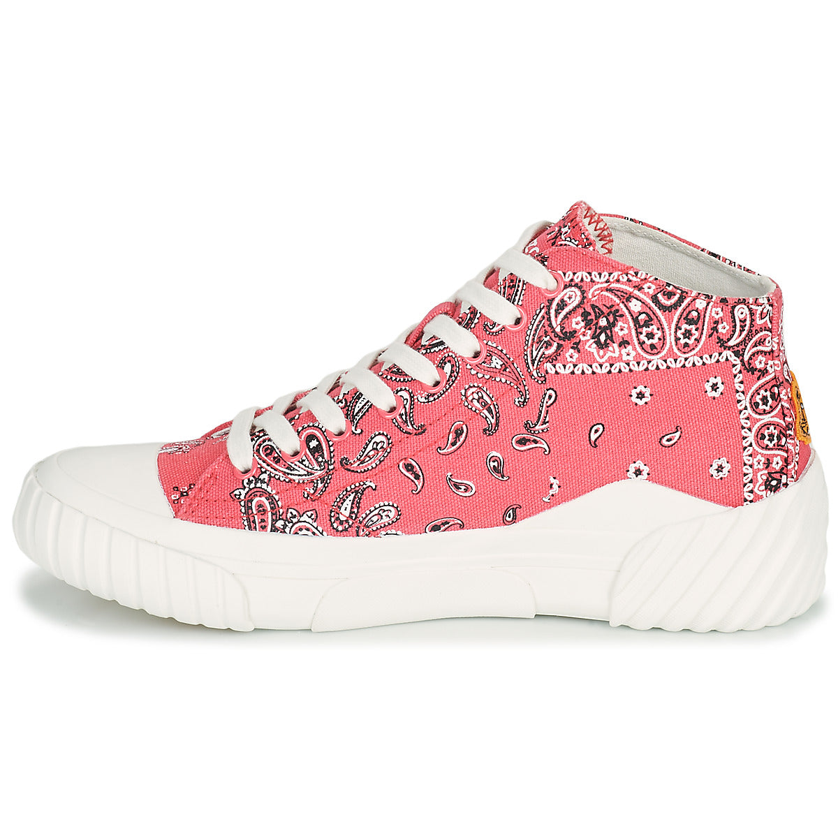 Sneakers alte donne Kenzo  TIGER CREST HIGH TOP SNEAKERS  Rosa 