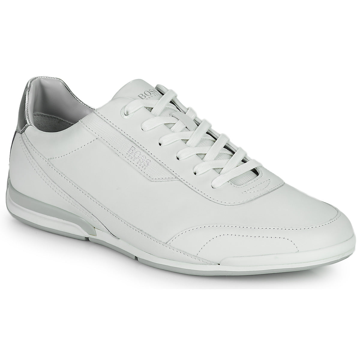 Sneakers uomini BOSS  Saturn_Lowp_ltmx  Bianco 