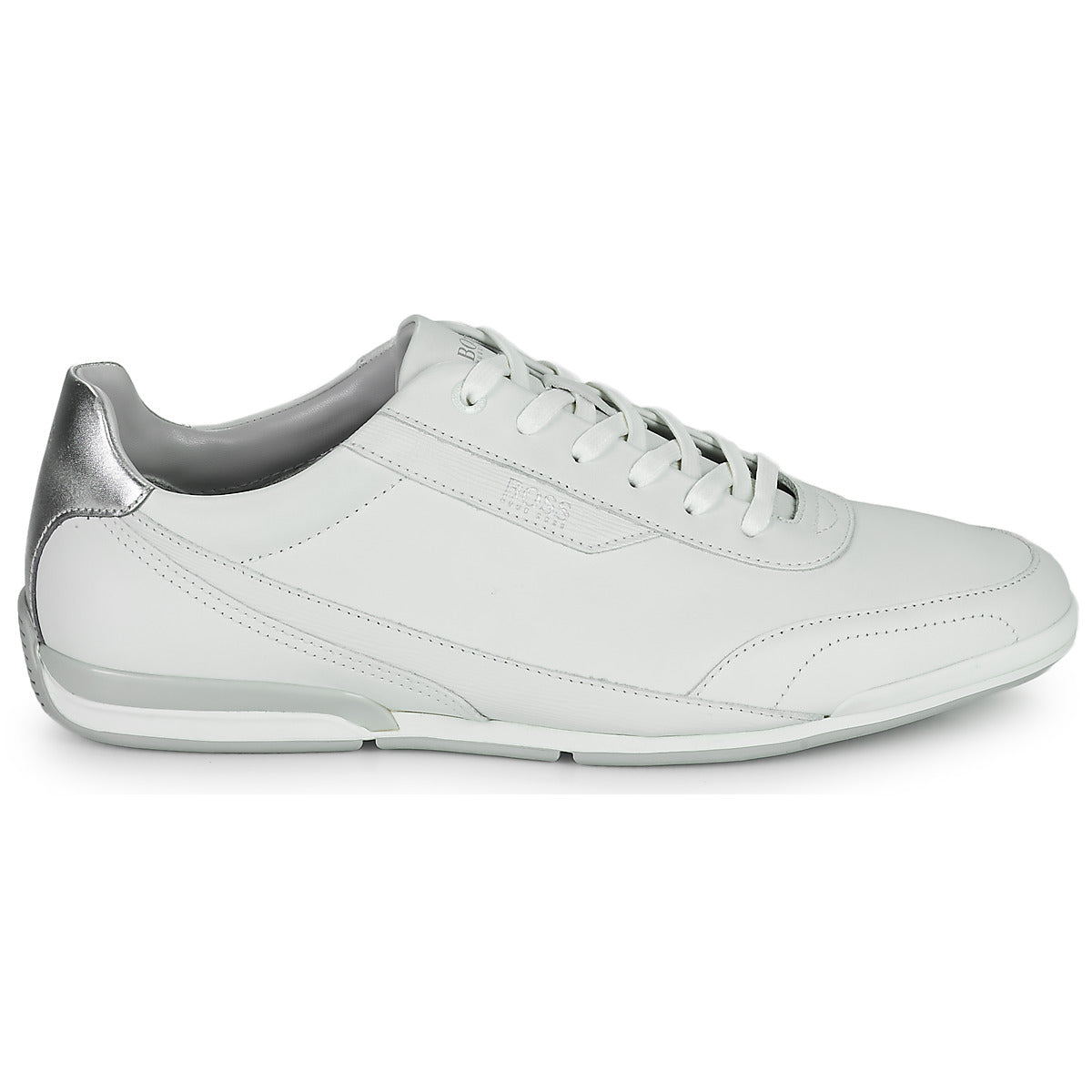 Sneakers uomini BOSS  Saturn_Lowp_ltmx  Bianco 