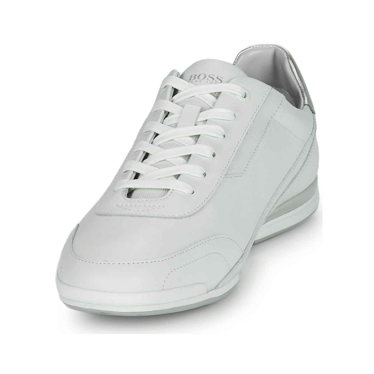 Sneakers uomini BOSS  Saturn_Lowp_ltmx  Bianco 