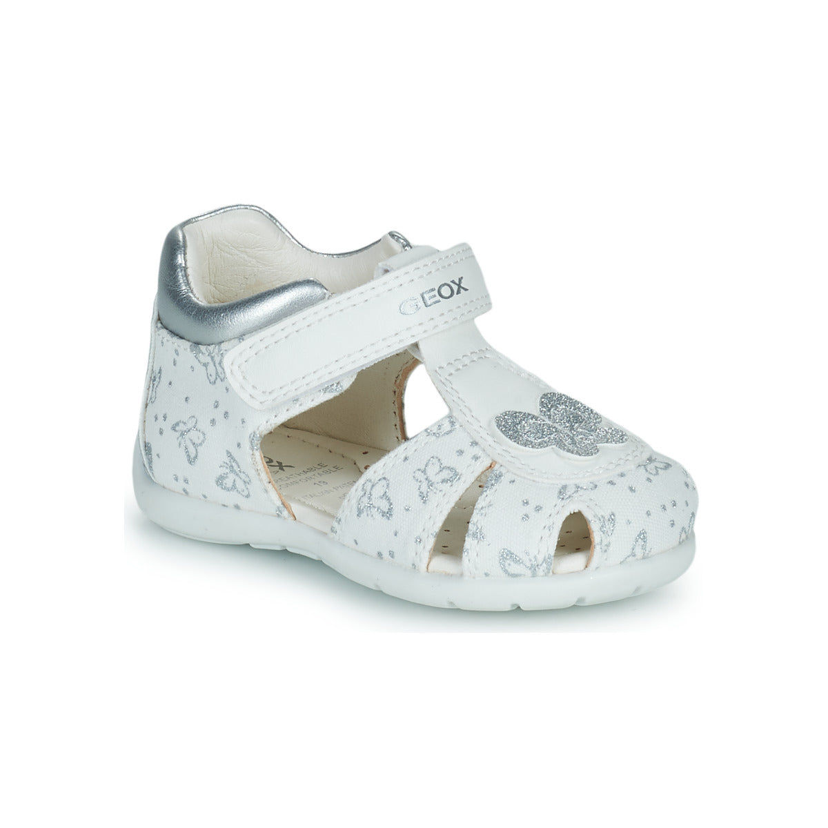 Sandali bambini ragazza Geox  B ELTHAN GIRL C  Bianco 