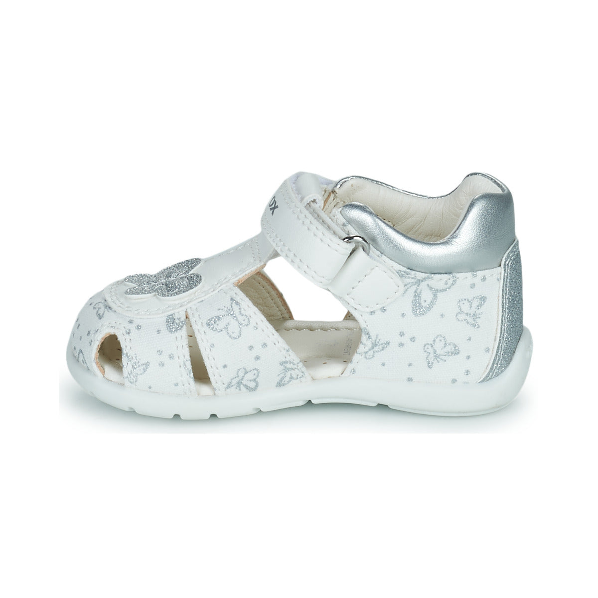 Sandali bambini ragazza Geox  B ELTHAN GIRL C  Bianco 