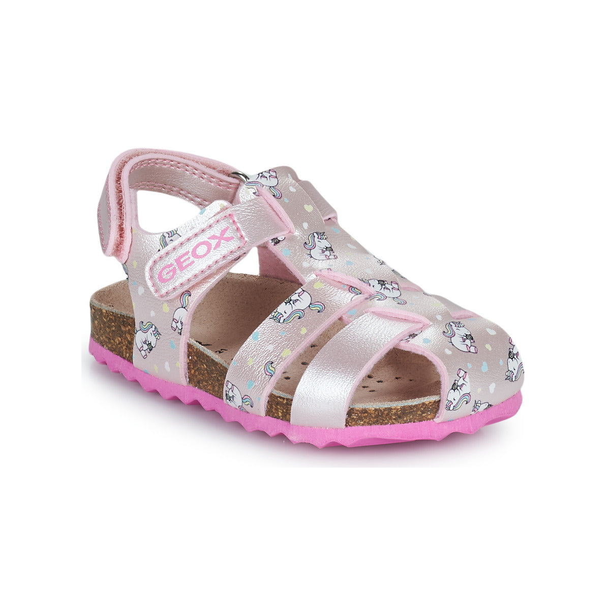 Sandali bambini ragazza Geox  B SANDAL CHALKI GIRL  Rosa 