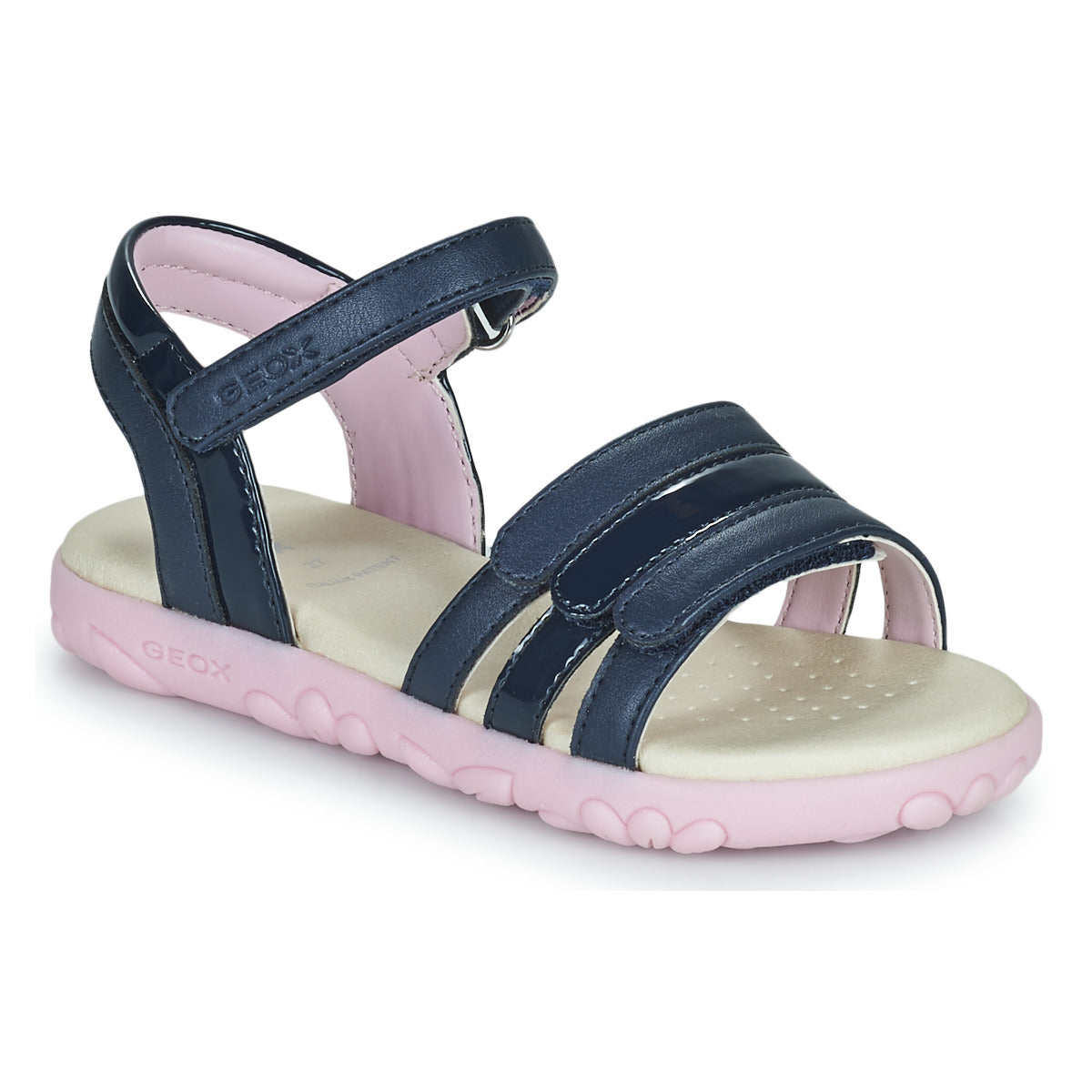 Sandali bambini ragazza Geox  J SANDAL HAITI GIRL  Marine 