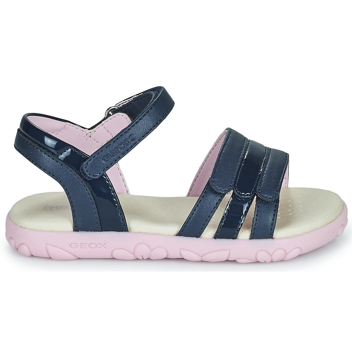 Sandali bambini ragazza Geox  J SANDAL HAITI GIRL  Marine 