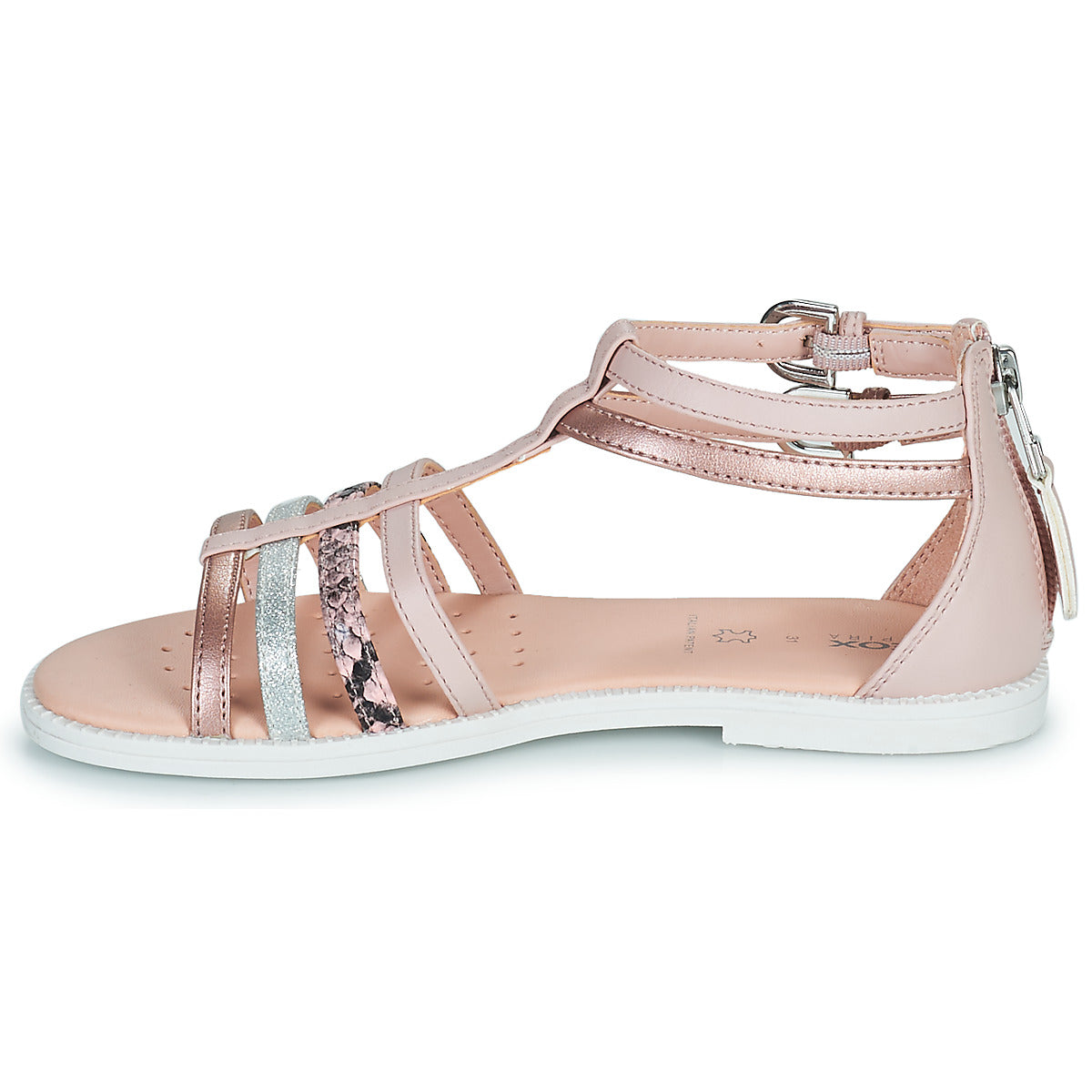 Sandali bambini ragazza Geox  J SANDAL KARLY GIRL  Rosa 