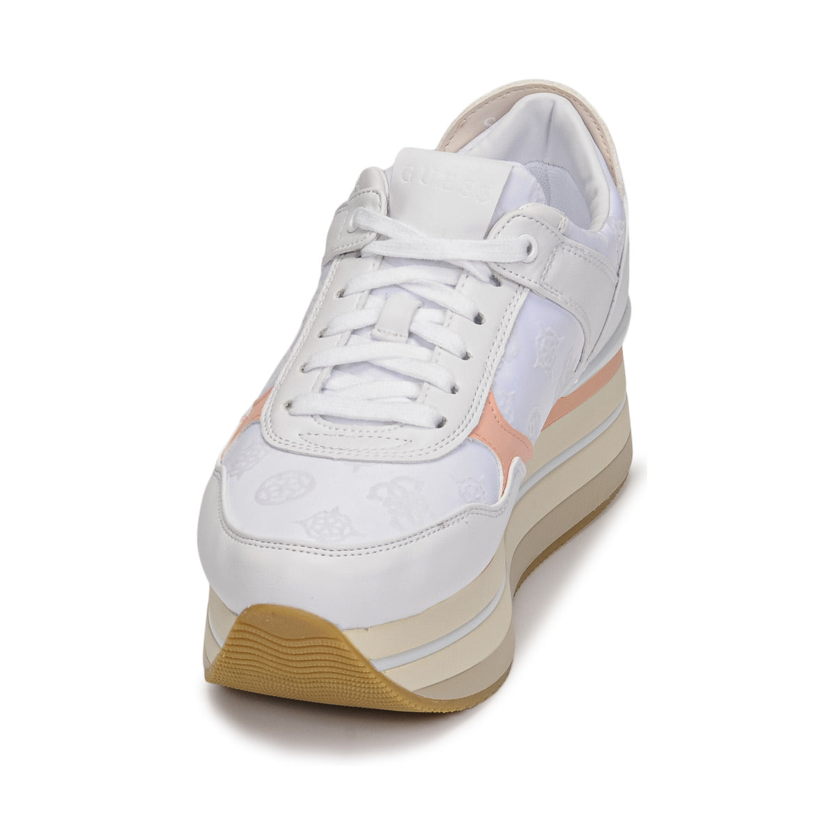 Sneakers basse donne Guess  HINDLE  Bianco 