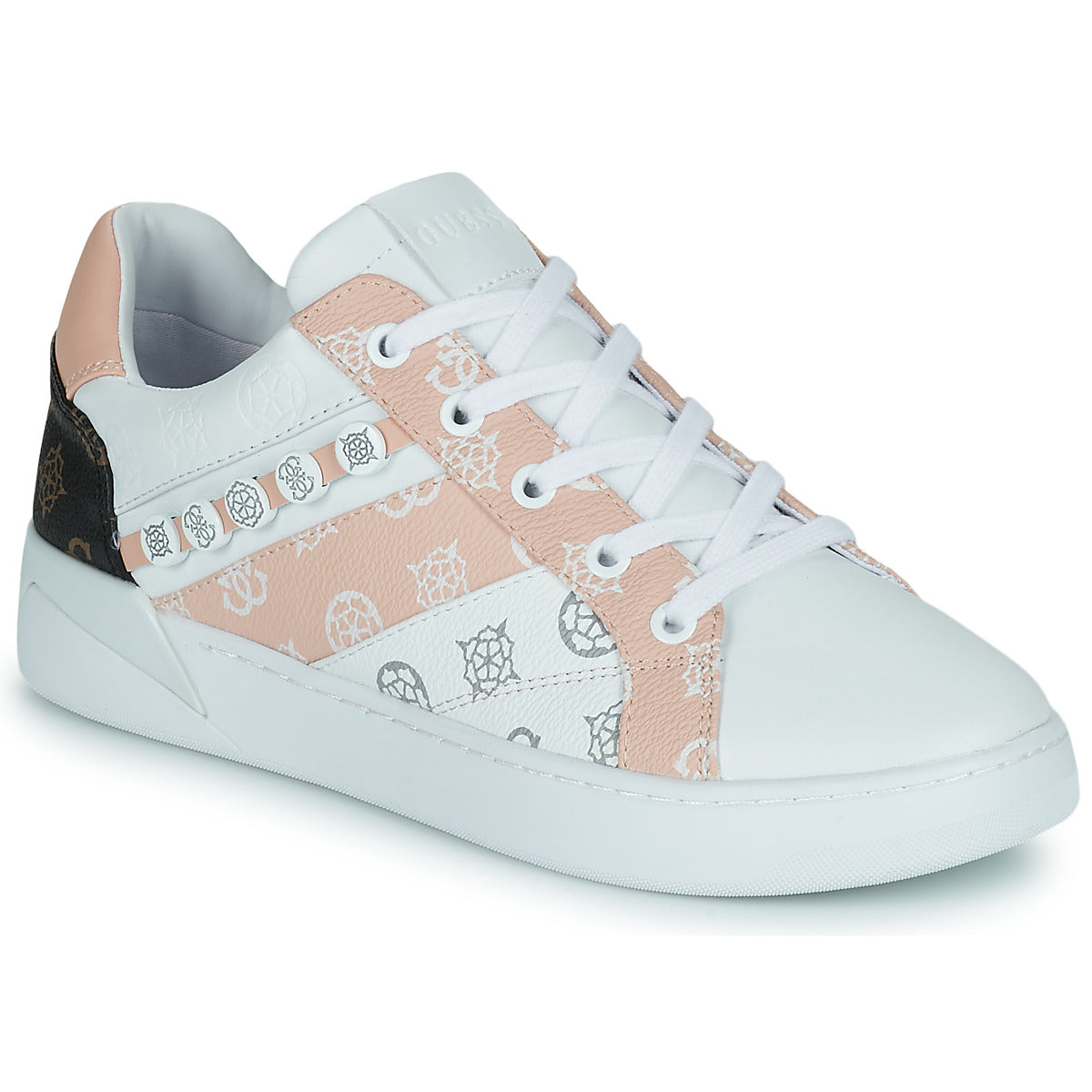 Sneakers basse donne Guess  ROXO  Bianco 