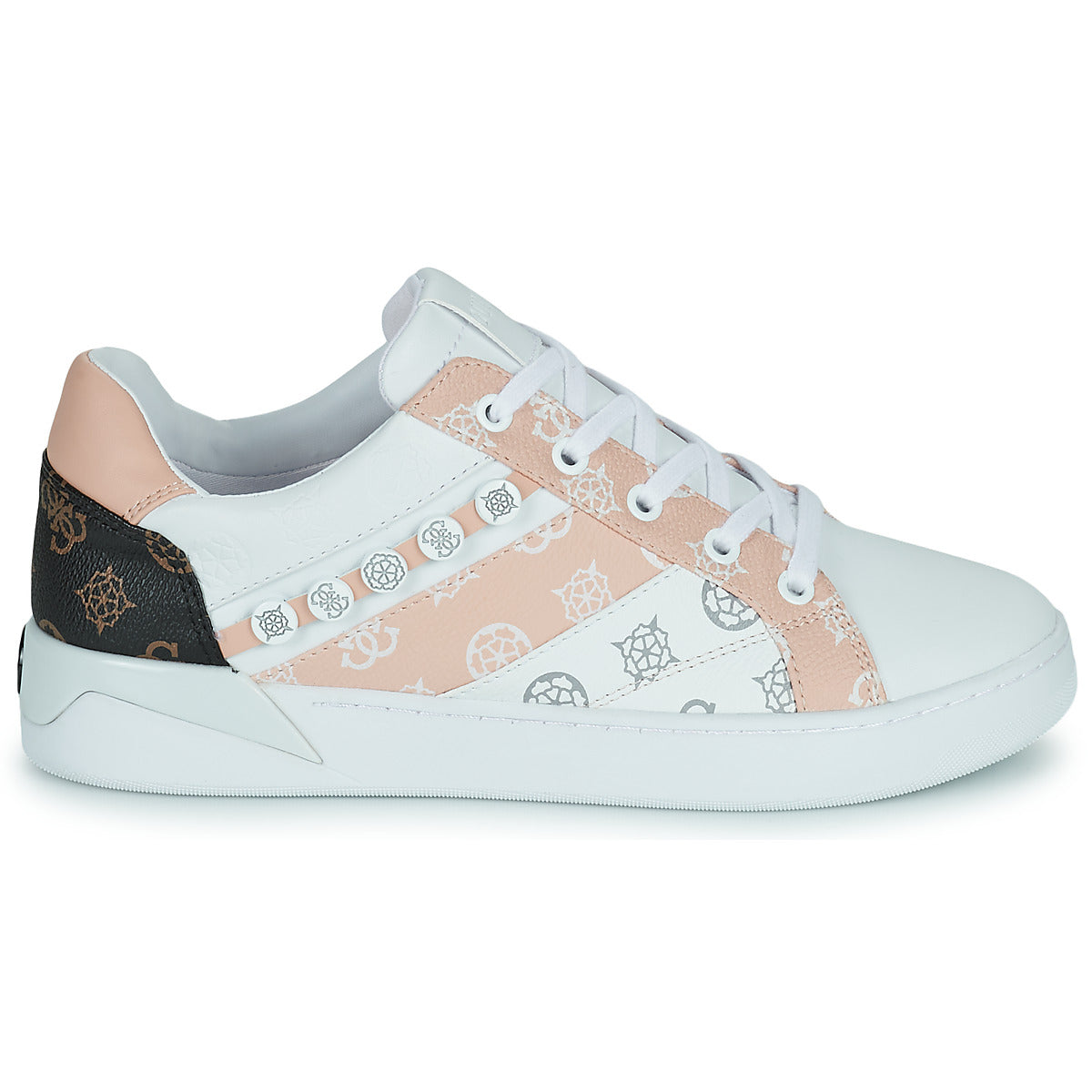 Sneakers basse donne Guess  ROXO  Bianco 