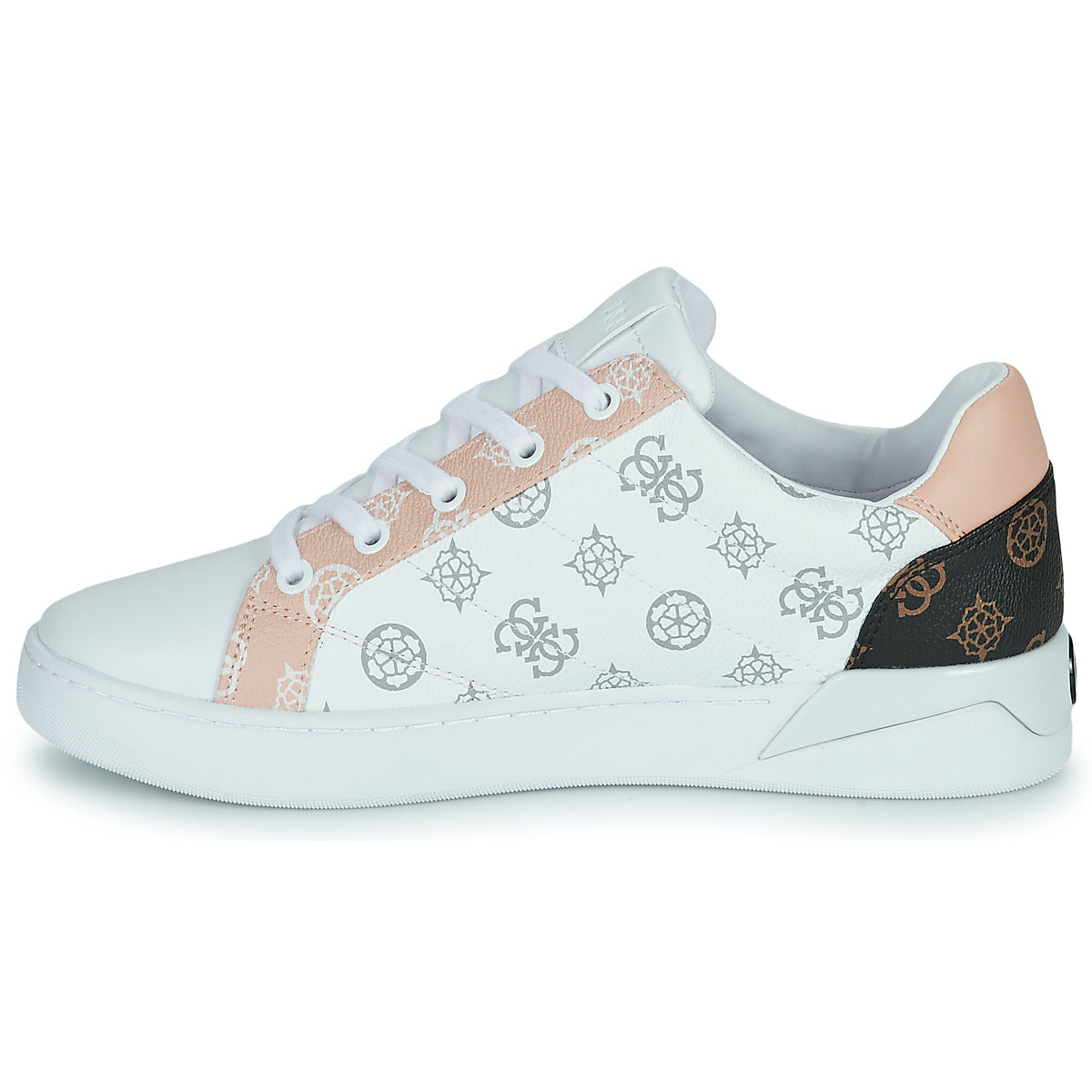 Sneakers basse donne Guess  ROXO  Bianco 