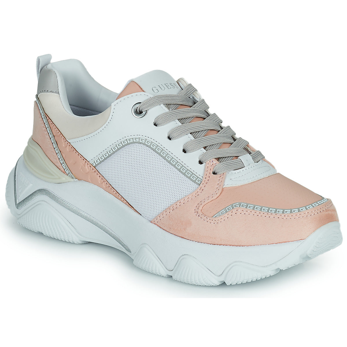 Sneakers basse donne Guess  MAGS  Bianco 