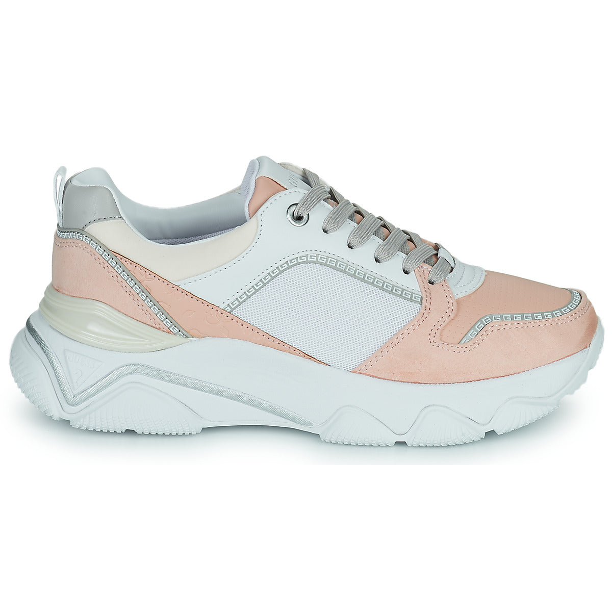 Sneakers basse donne Guess  MAGS  Bianco 