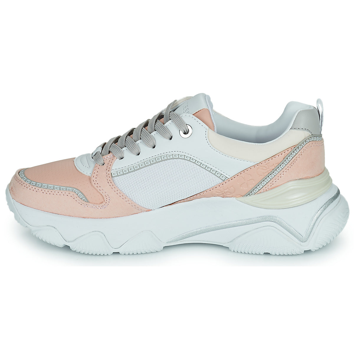 Sneakers basse donne Guess  MAGS  Bianco 