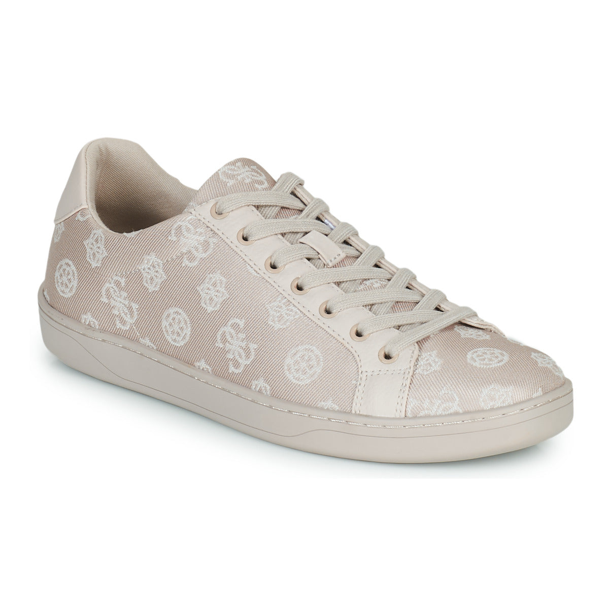 Sneakers basse donne Guess  JESSHE  Beige 