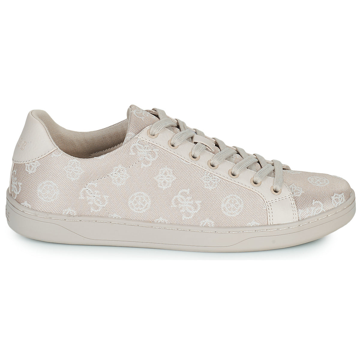 Sneakers basse donne Guess  JESSHE  Beige 