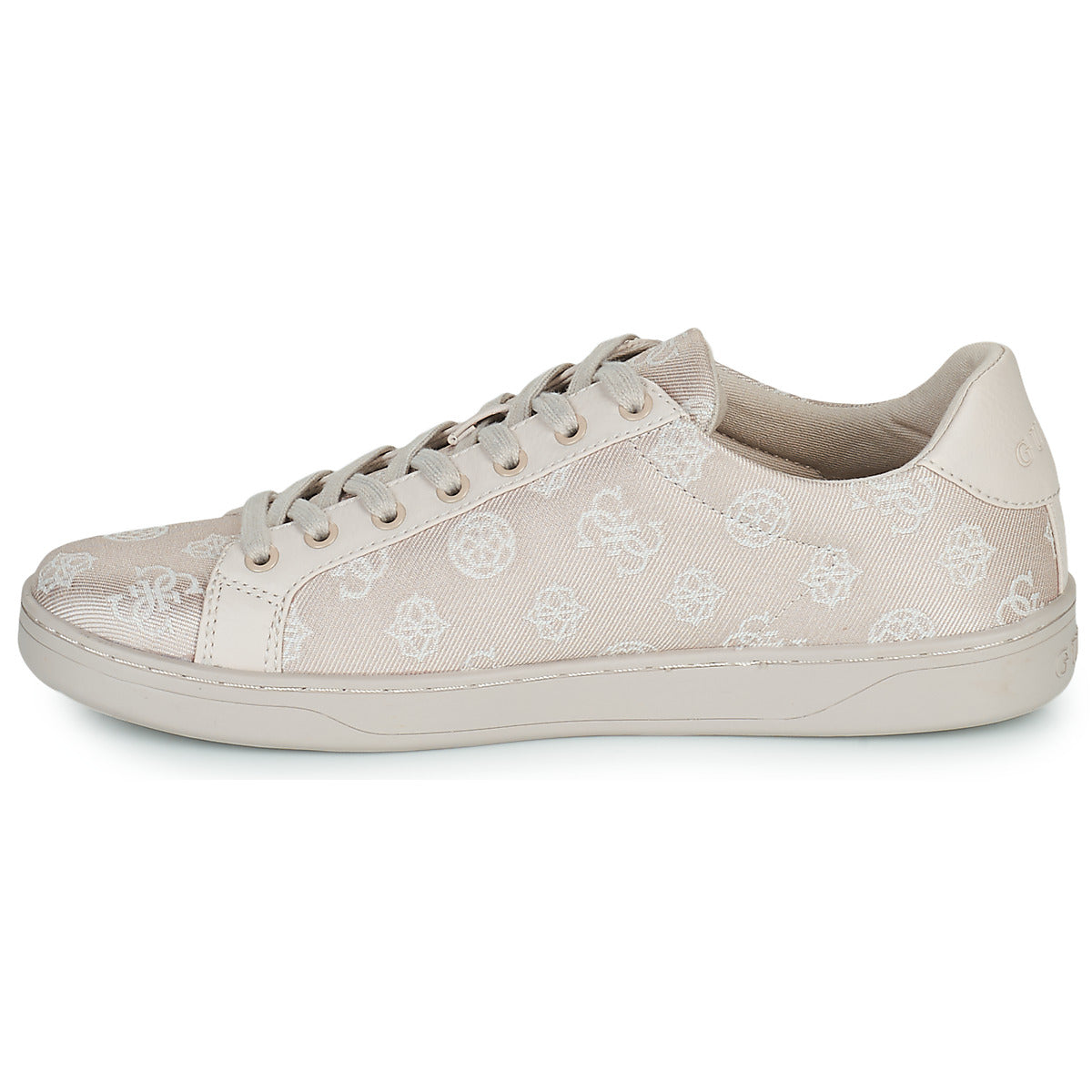 Sneakers basse donne Guess  JESSHE  Beige 