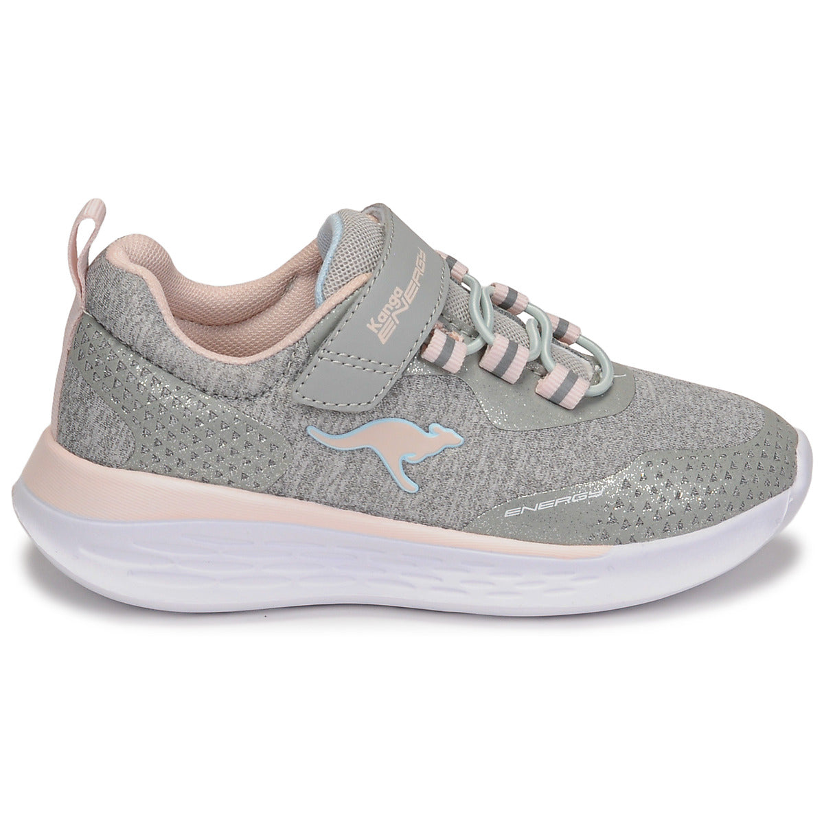 Scarpe bambini ragazza Kangaroos  KQ-Fleet EV  Grigio 