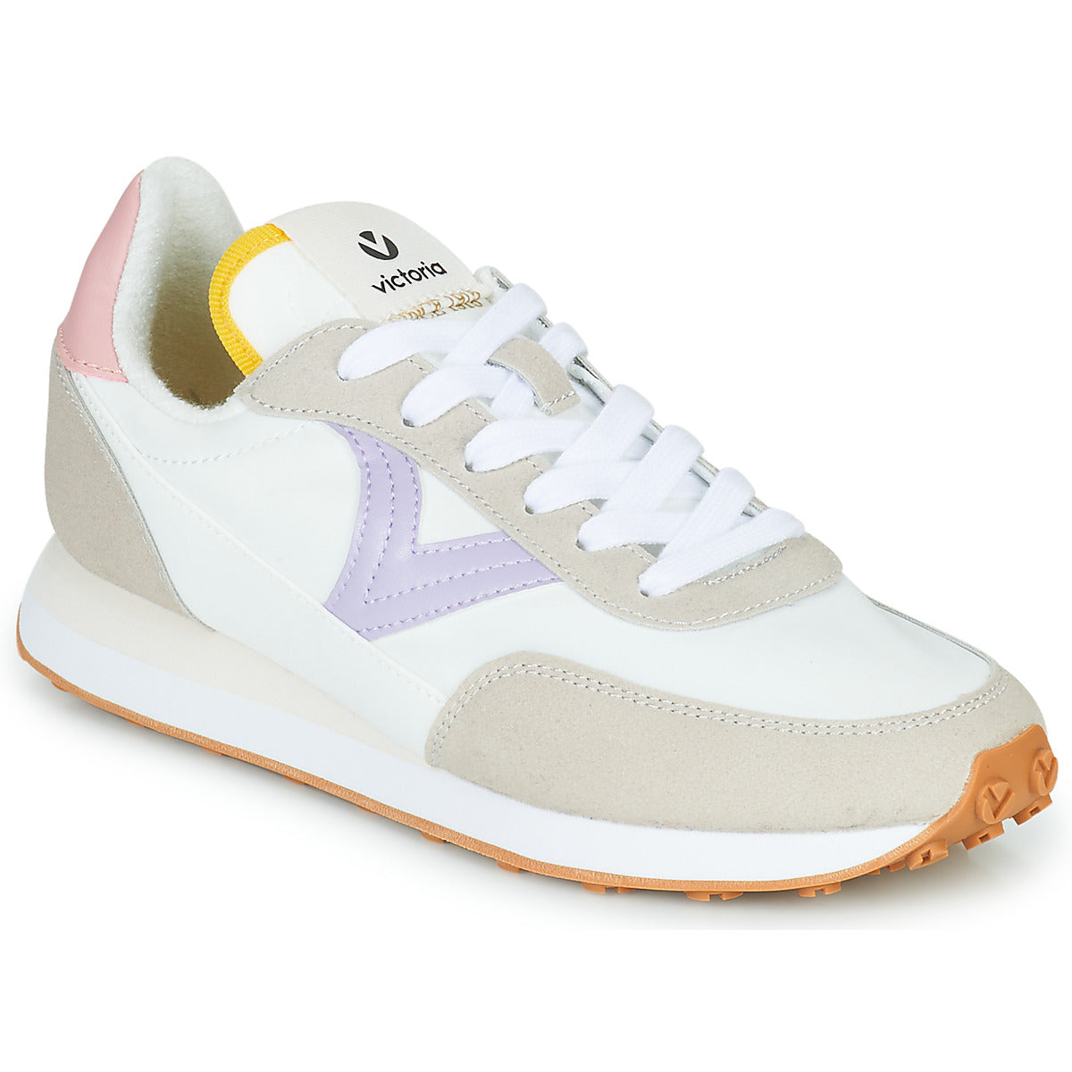 Sneakers basse donne Victoria  1138100LILA  Bianco 