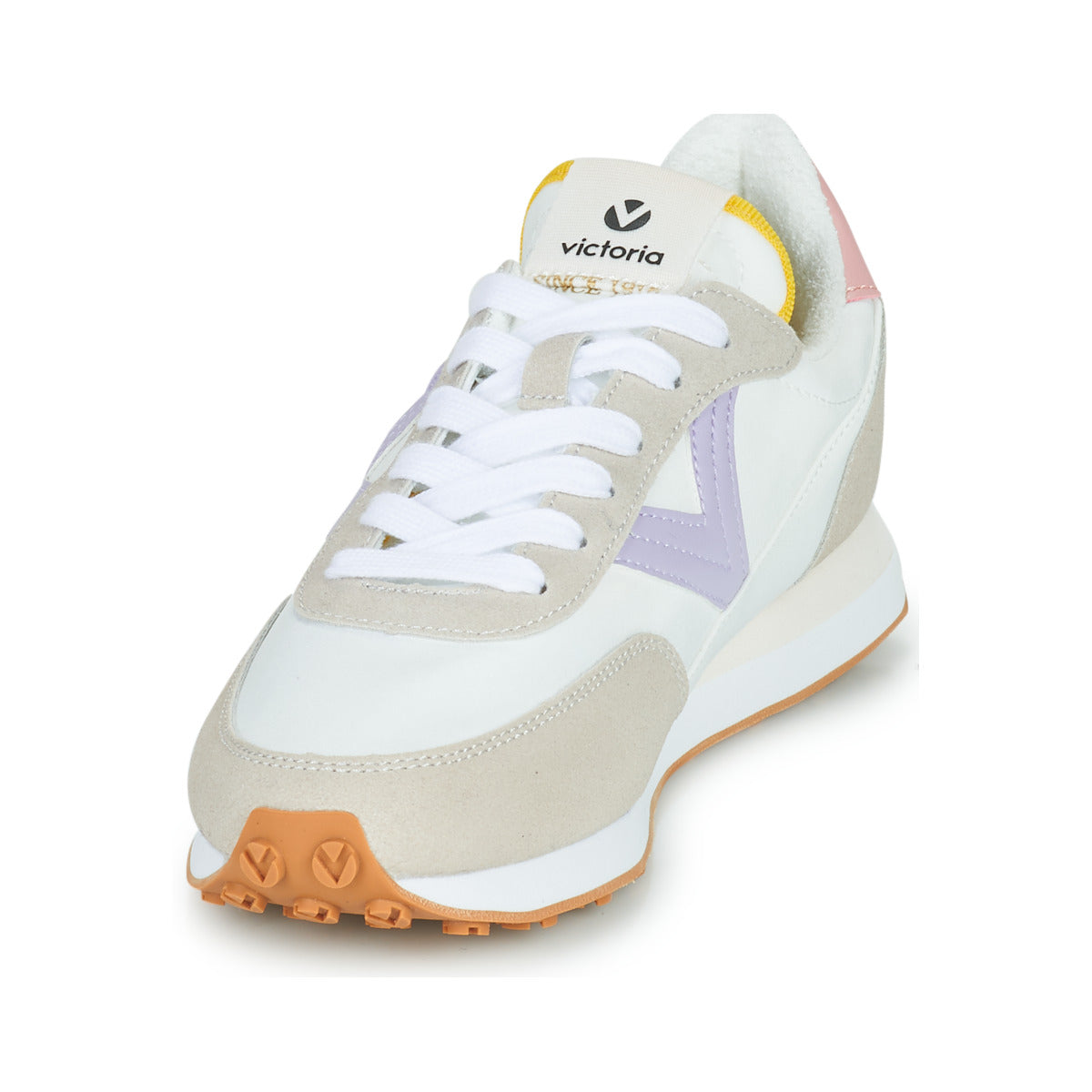 Sneakers basse donne Victoria  1138100LILA  Bianco 