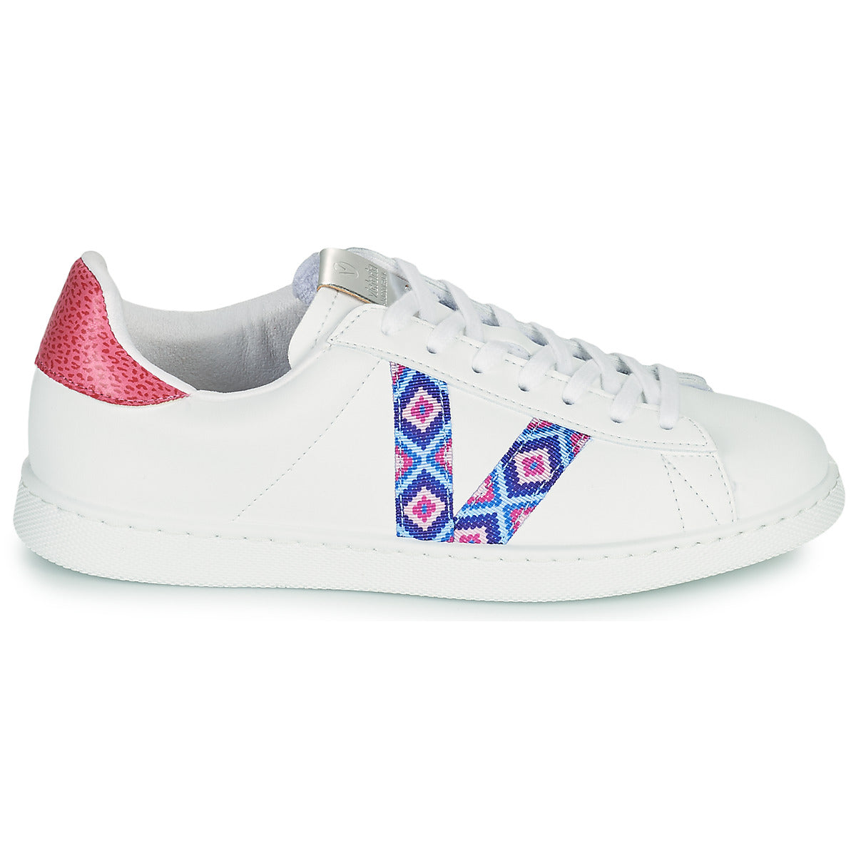 Sneakers basse donne Victoria  1125288FUSHIA  Bianco 