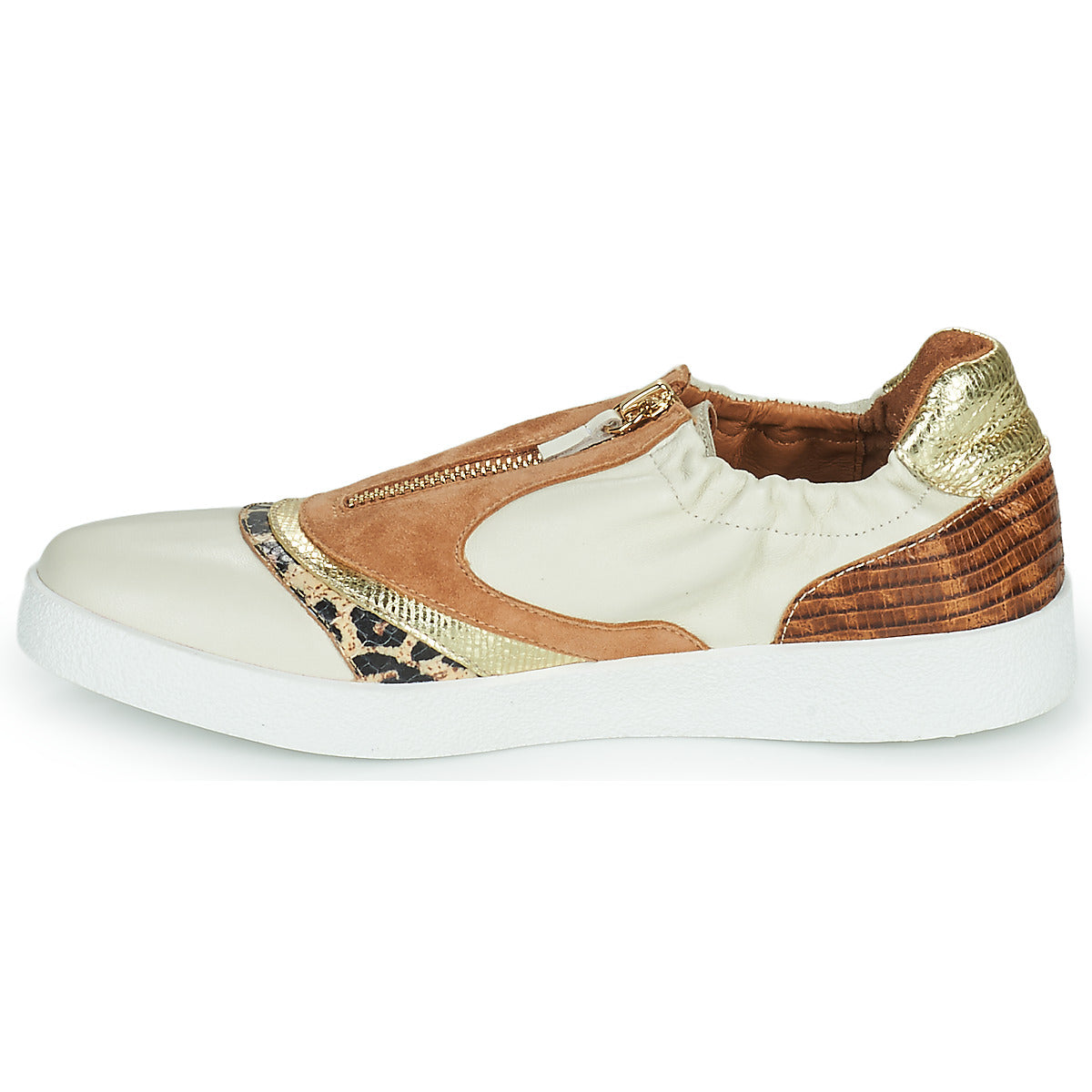 Sneakers basse donne Mam'Zelle  Bashung  Beige 