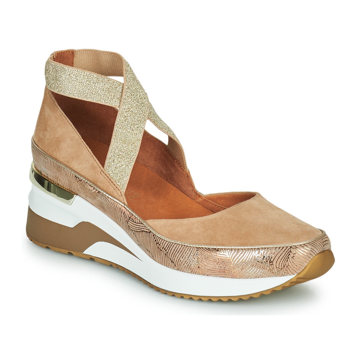 Sneakers alte donne Mam'Zelle  Volou  Beige 