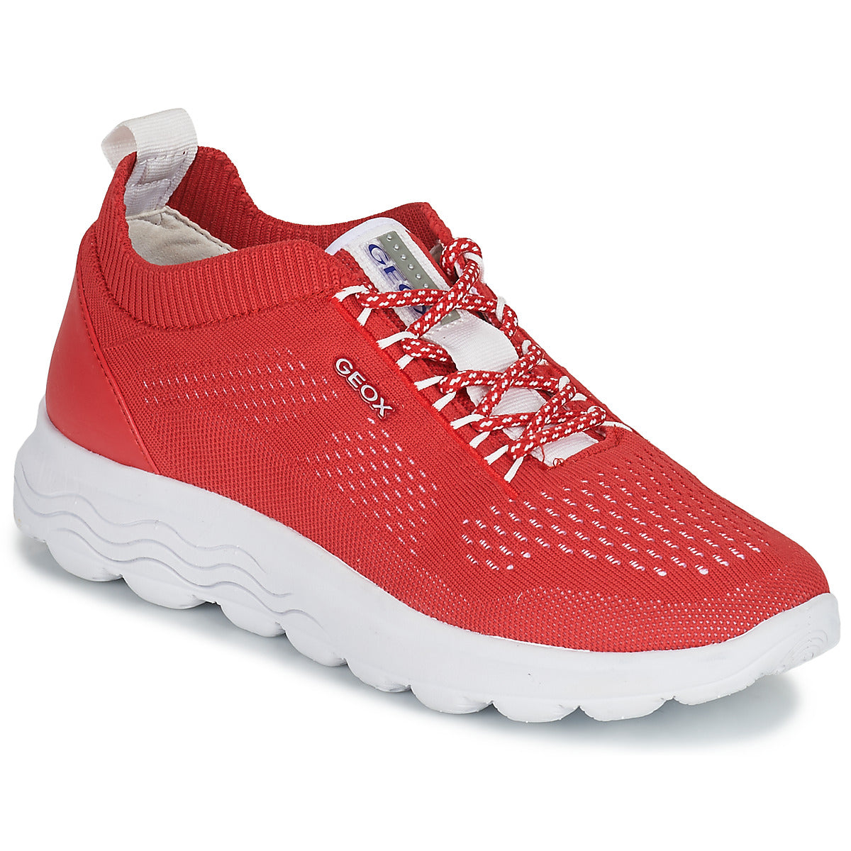 Sneakers basse donne Geox  D SPHERICA A  Rosso 