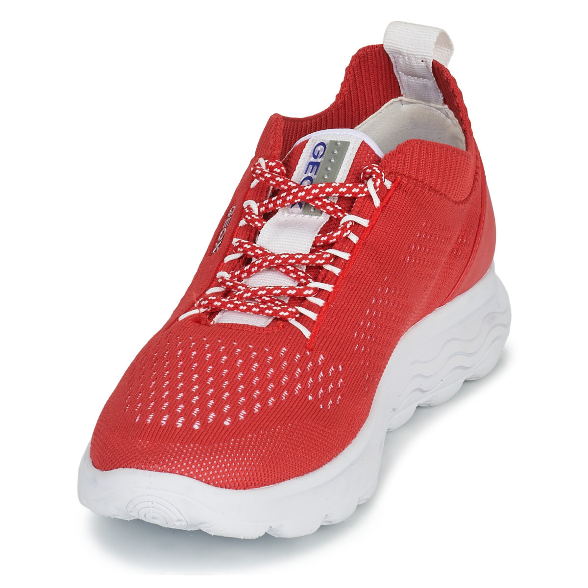 Sneakers basse donne Geox  D SPHERICA A  Rosso 