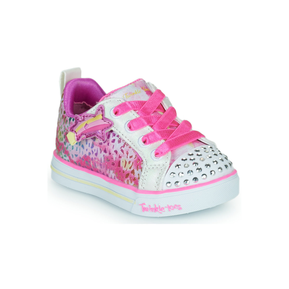 Scarpe bambini ragazza Skechers  SHUFFLE LITE  Rosa 