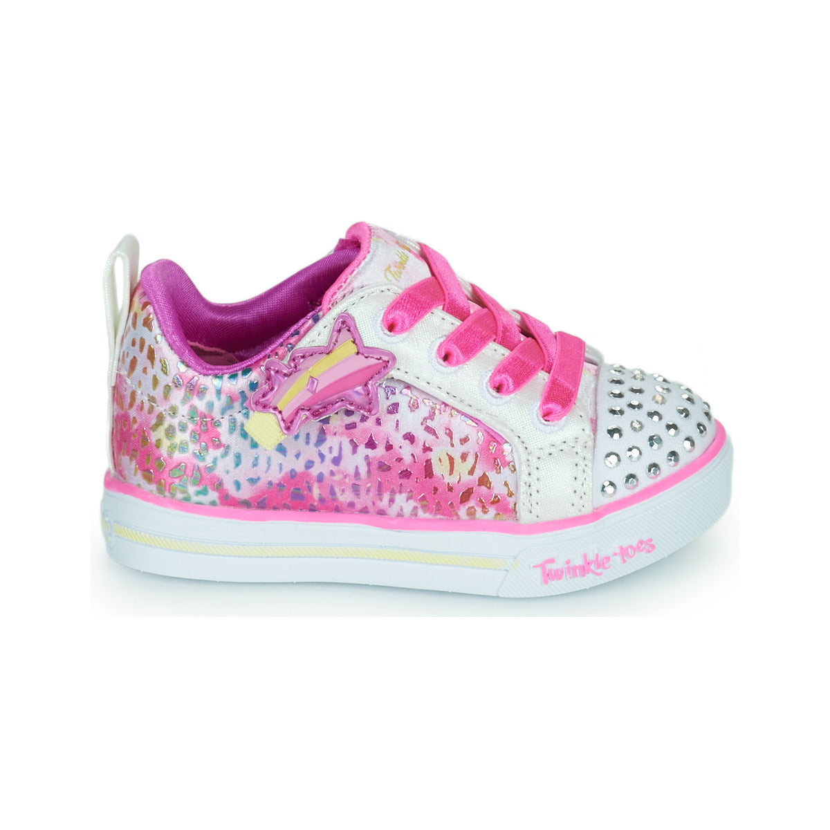 Scarpe bambini ragazza Skechers  SHUFFLE LITE  Rosa 