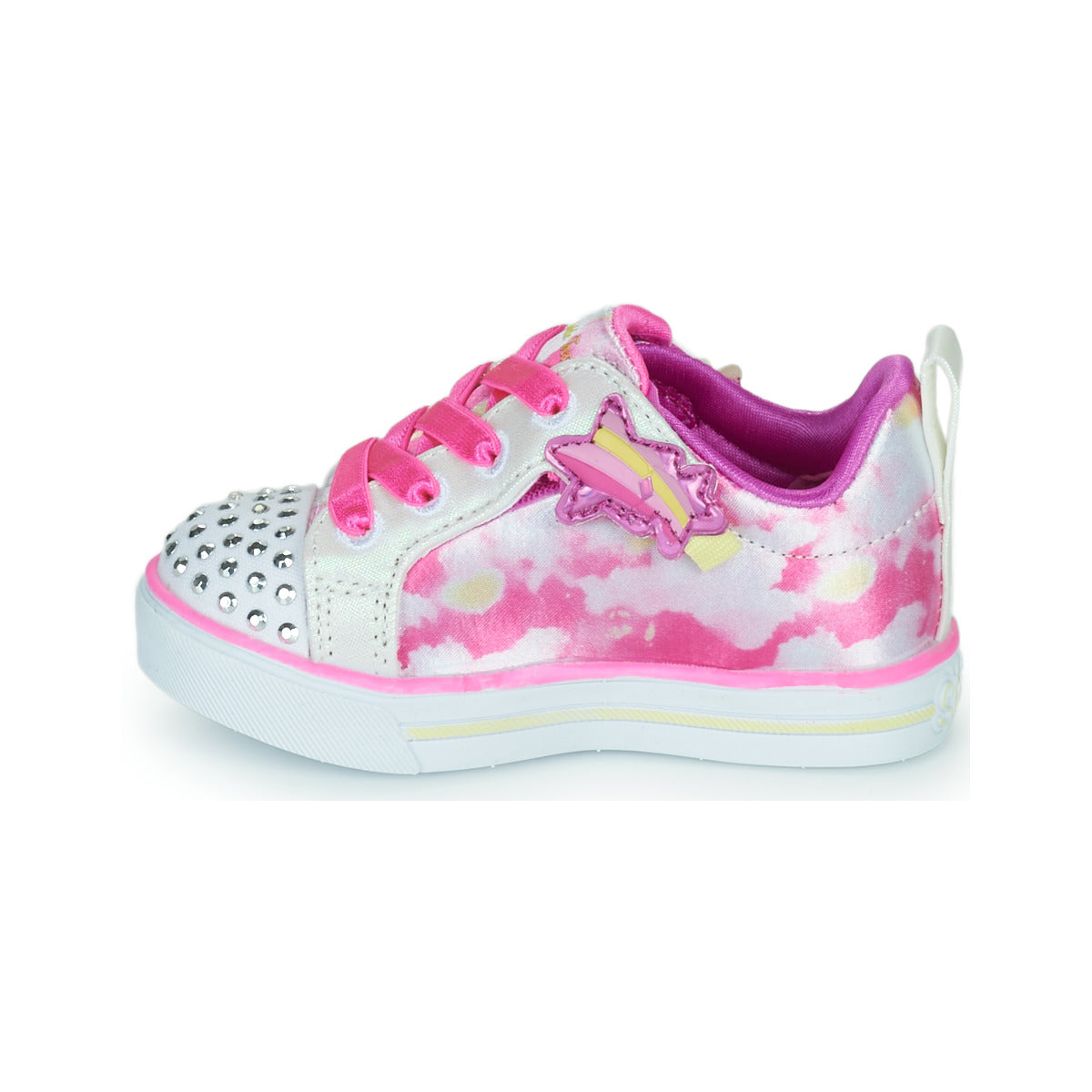 Scarpe bambini ragazza Skechers  SHUFFLE LITE  Rosa 