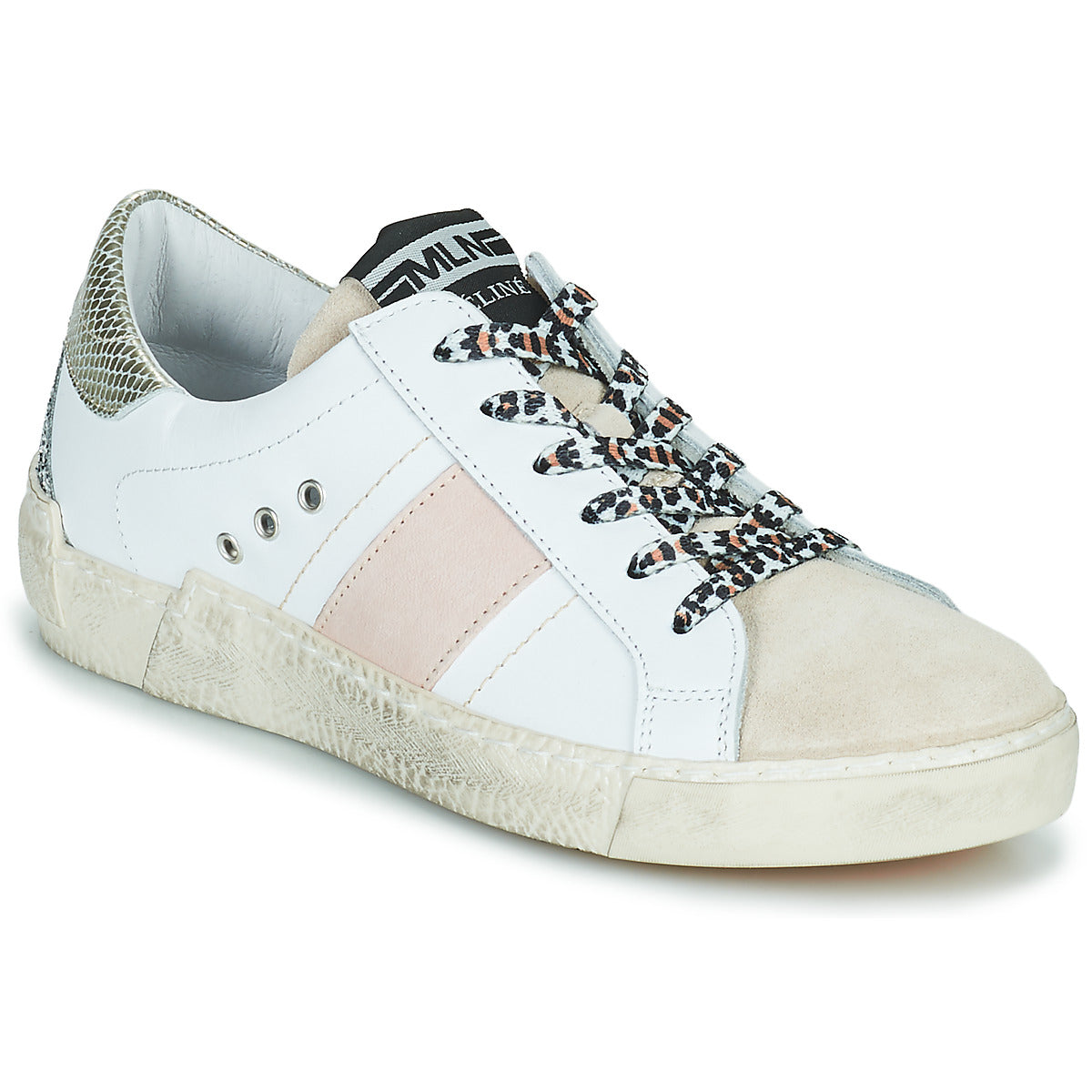 Sneakers basse donne Meline  NKC166  Bianco 